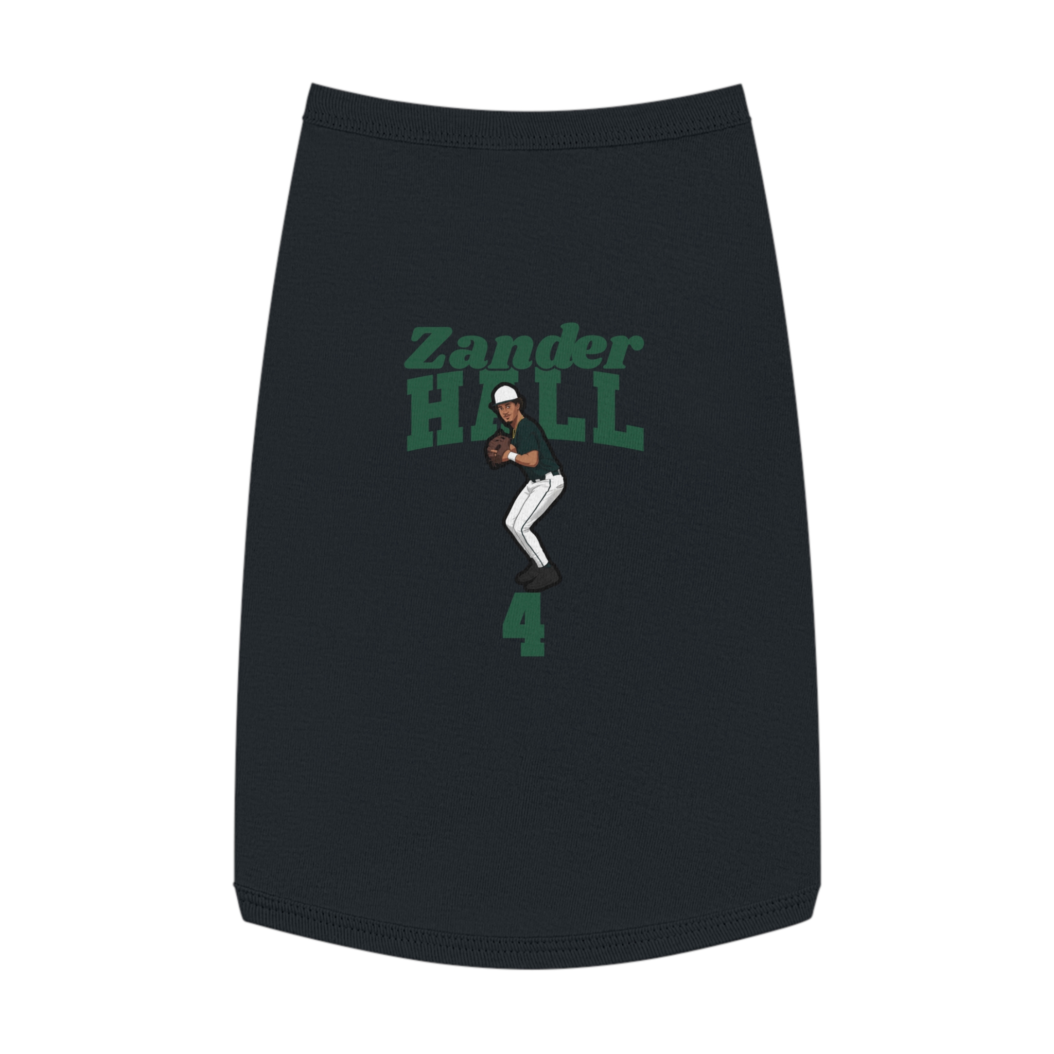 Pet Tank Top — character_signature_arch in White