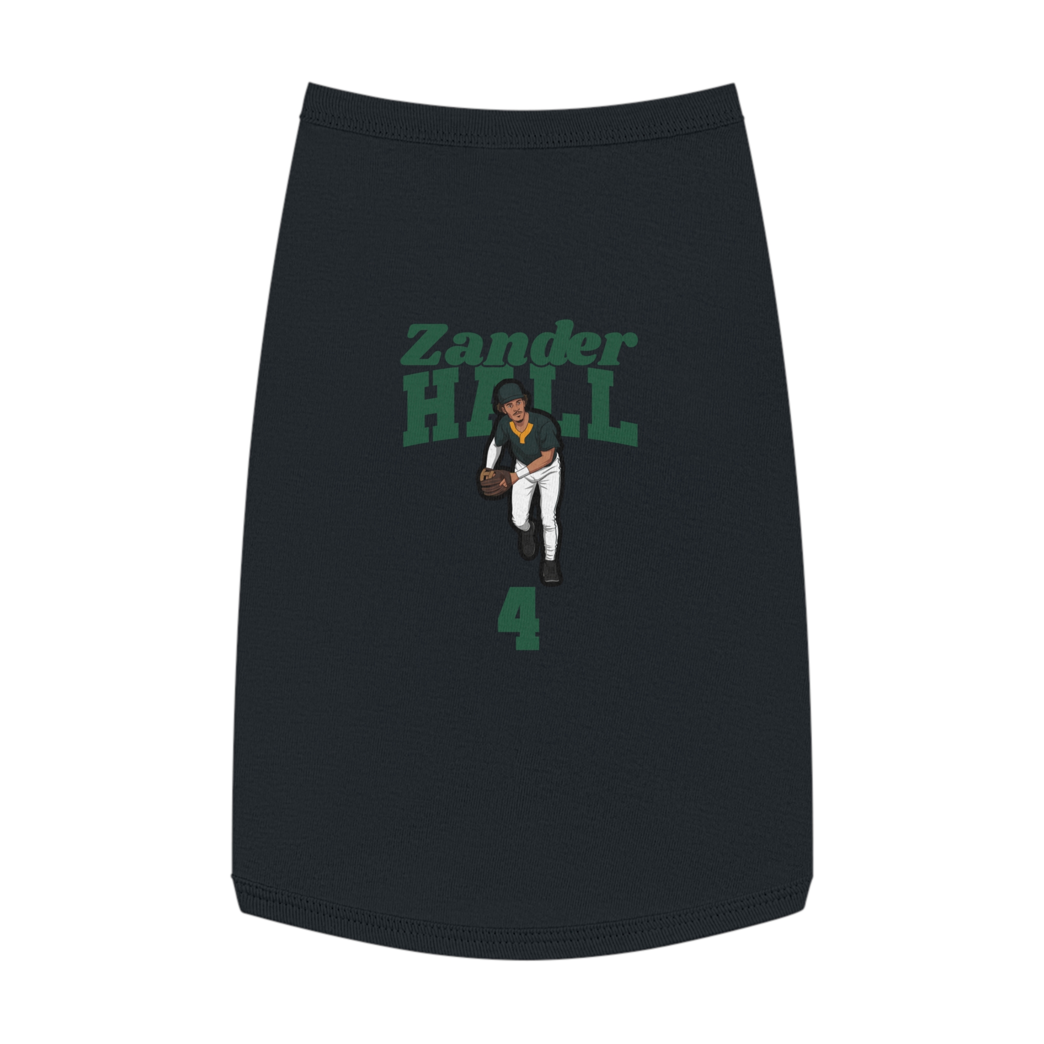Pet Tank Top — character_signature_arch in Black