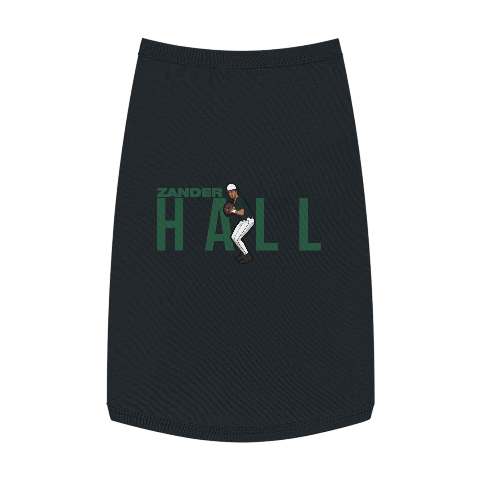 Pet Tank Top — character_player_name in White