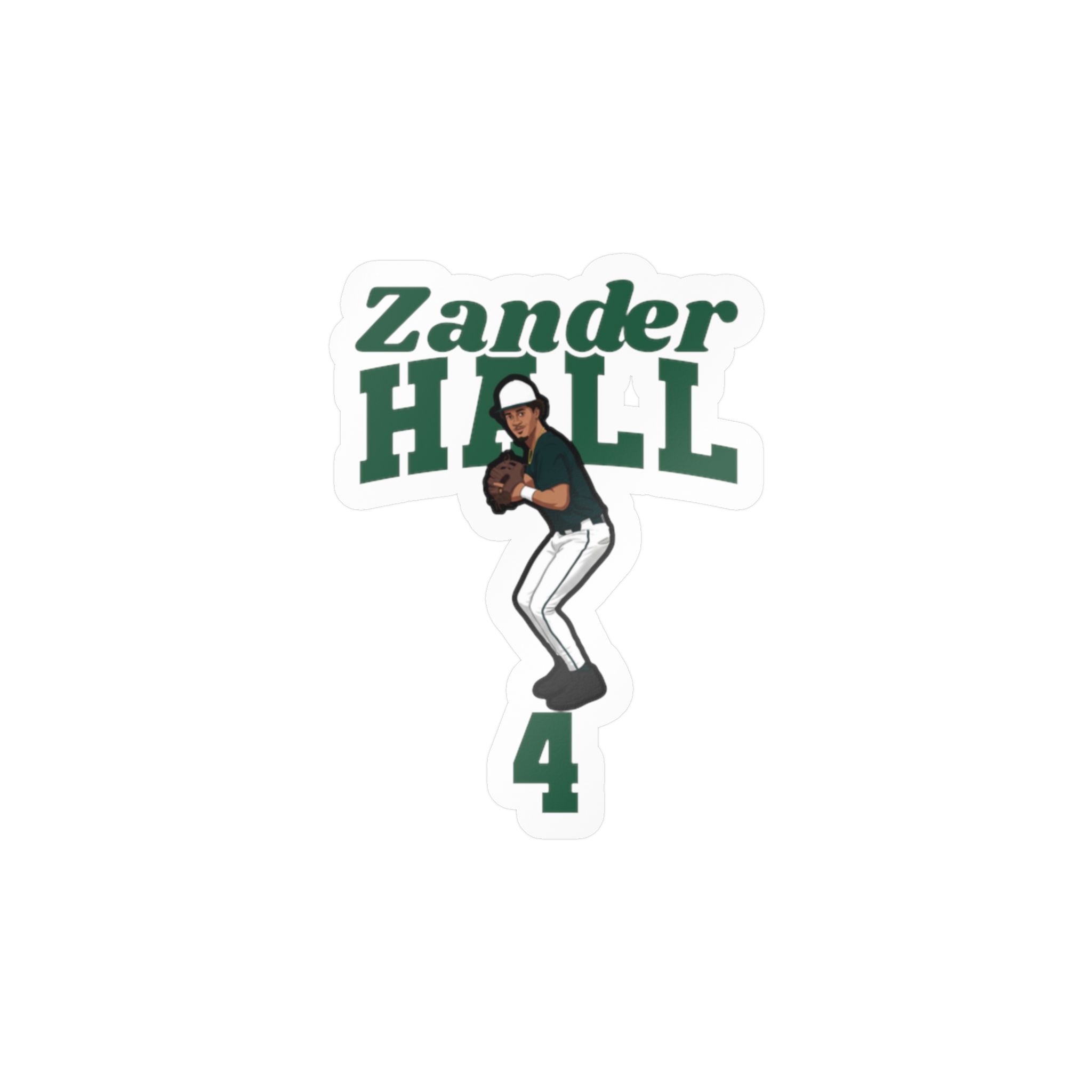 Vinyl Sticker — character_signature_arch in Classic