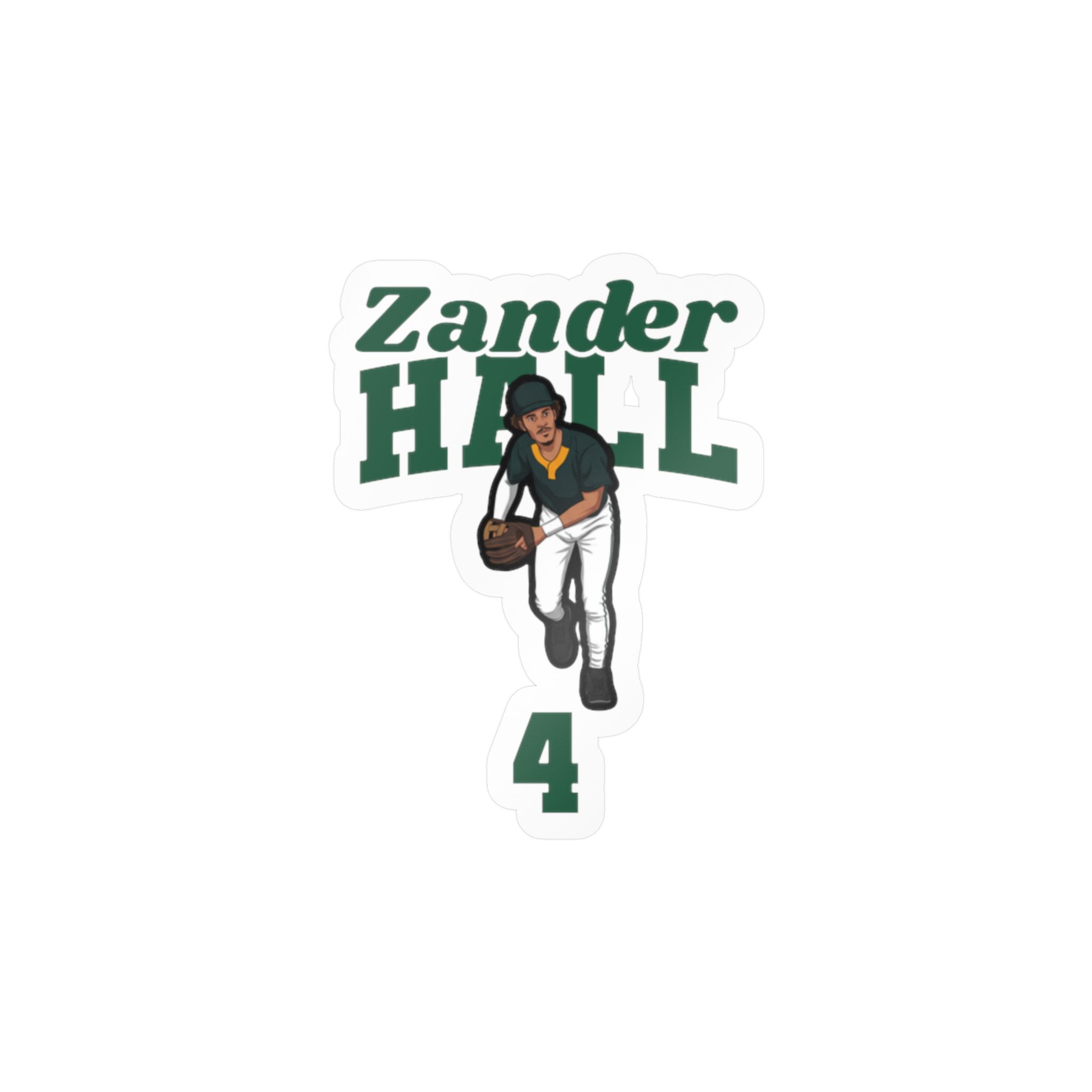 Vinyl Sticker — character_signature_arch in Classic