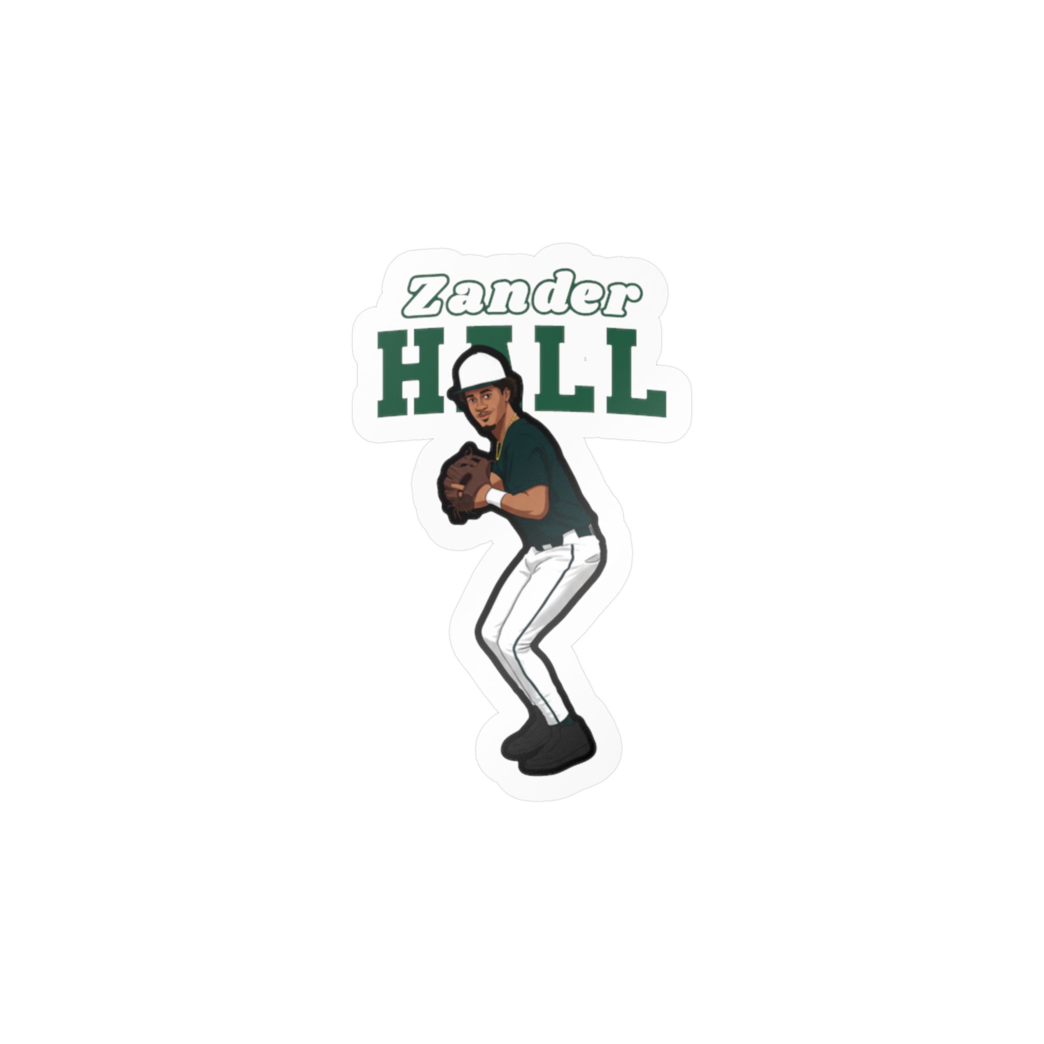 Vinyl Sticker — character_name_arch in Classic