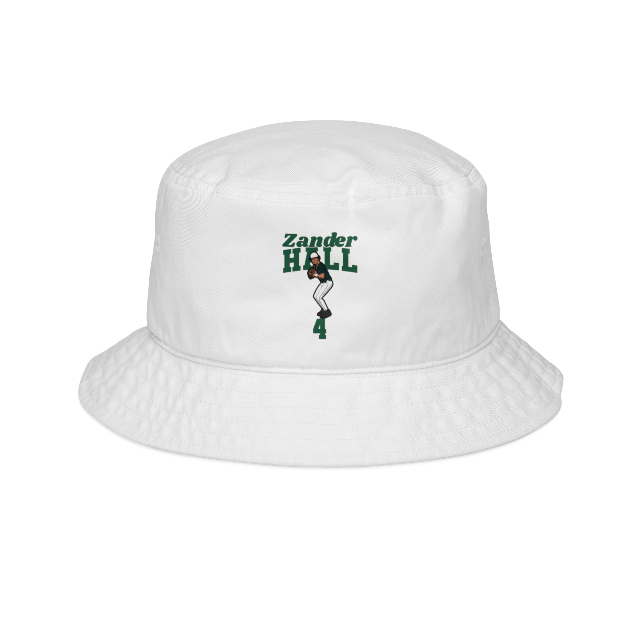 Bucket Hat — character_signature_arch in White