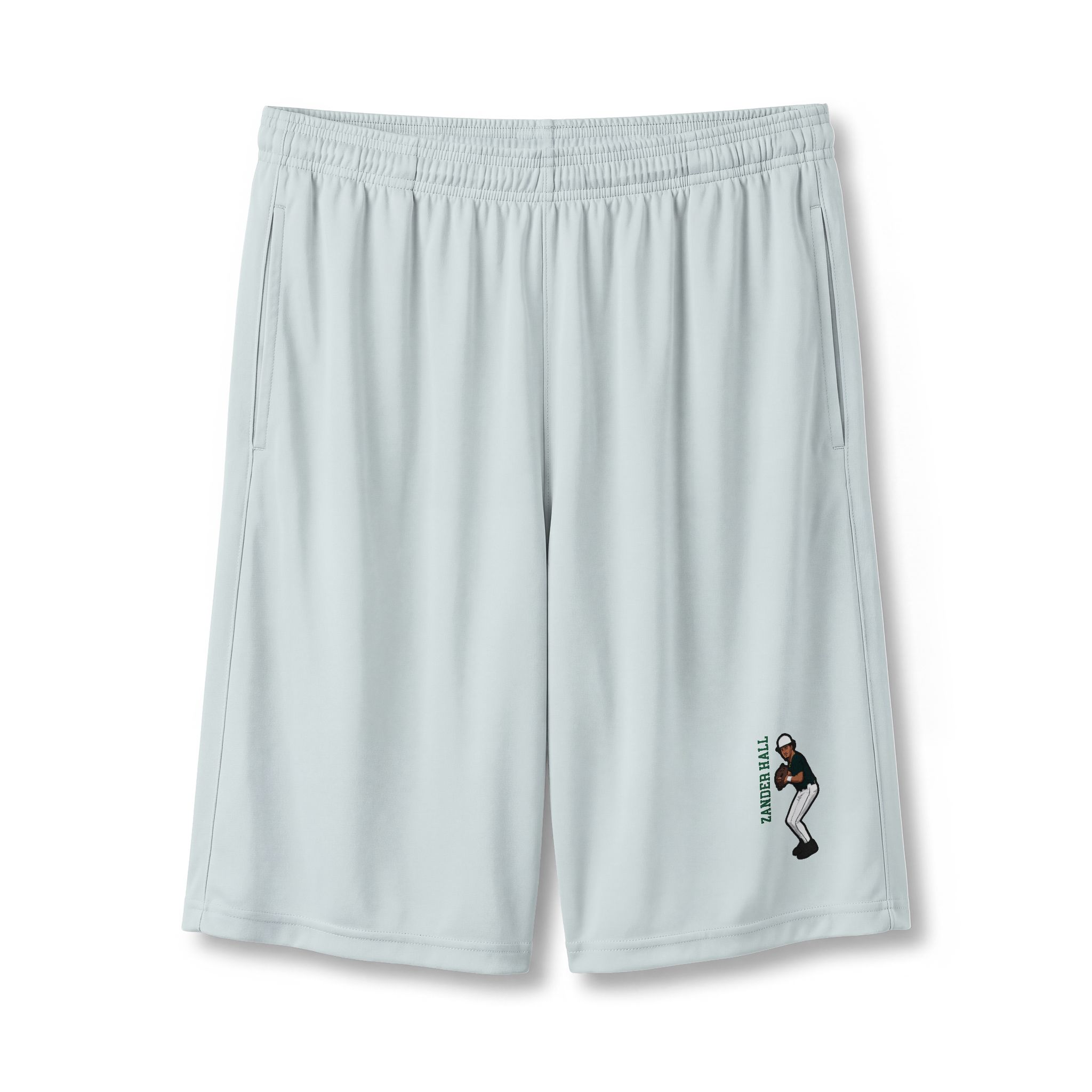 Shorts — character_name_vertical in Silver