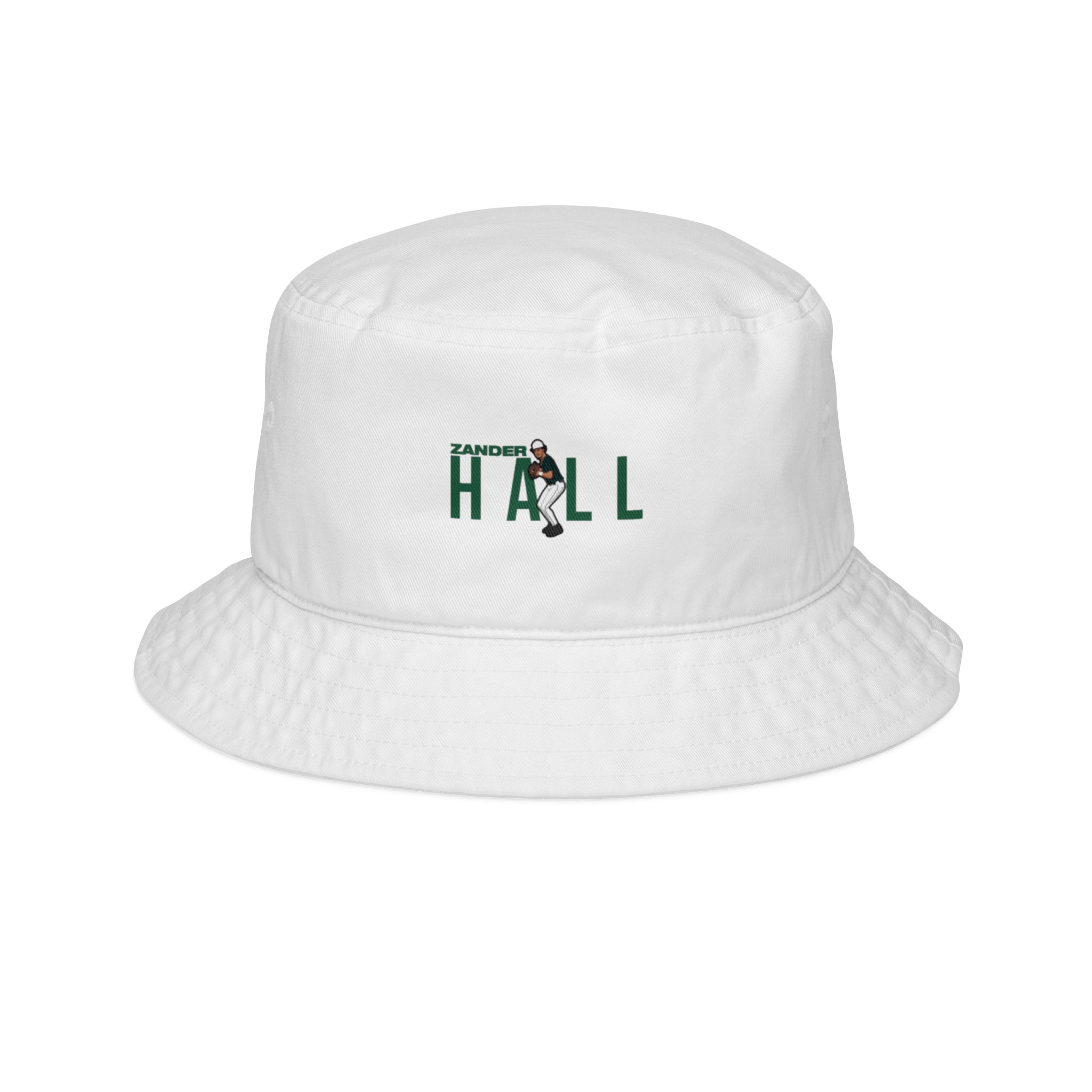 Bucket Hat — character_player_name in White