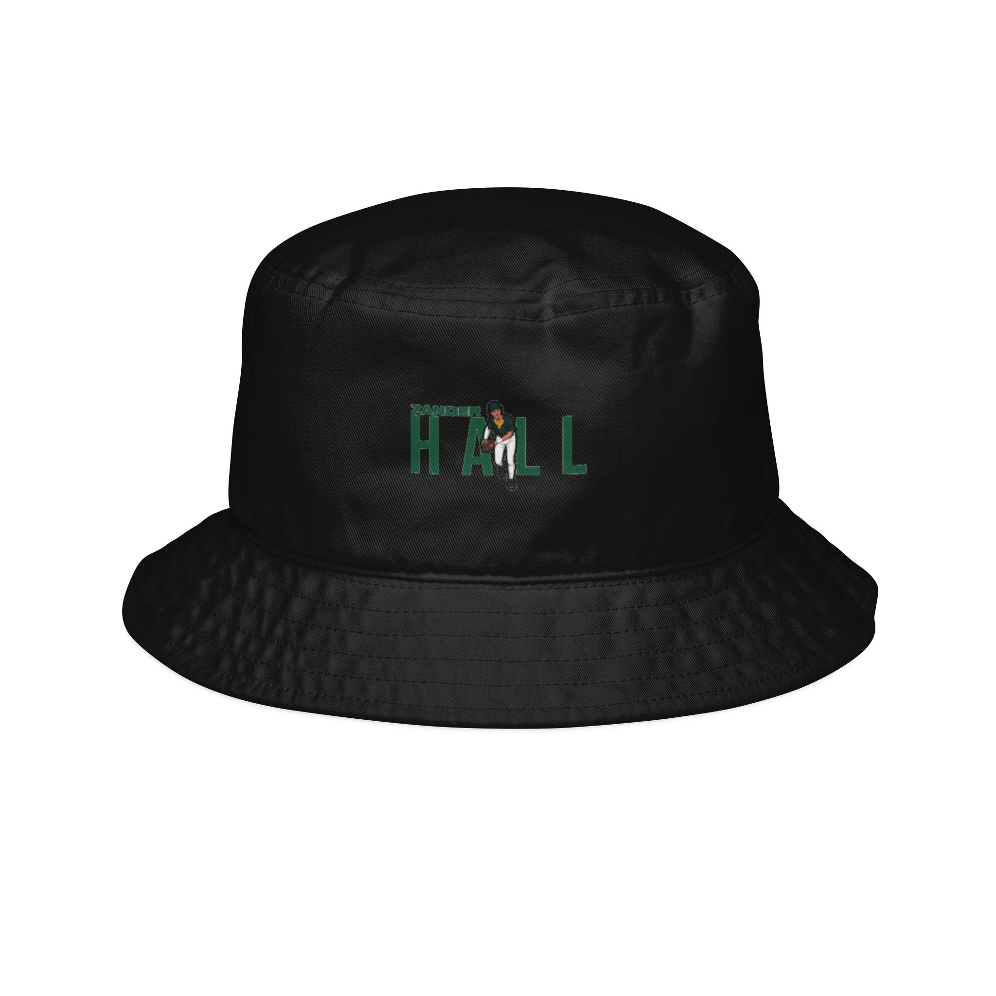 Bucket Hat — character_player_name in Black