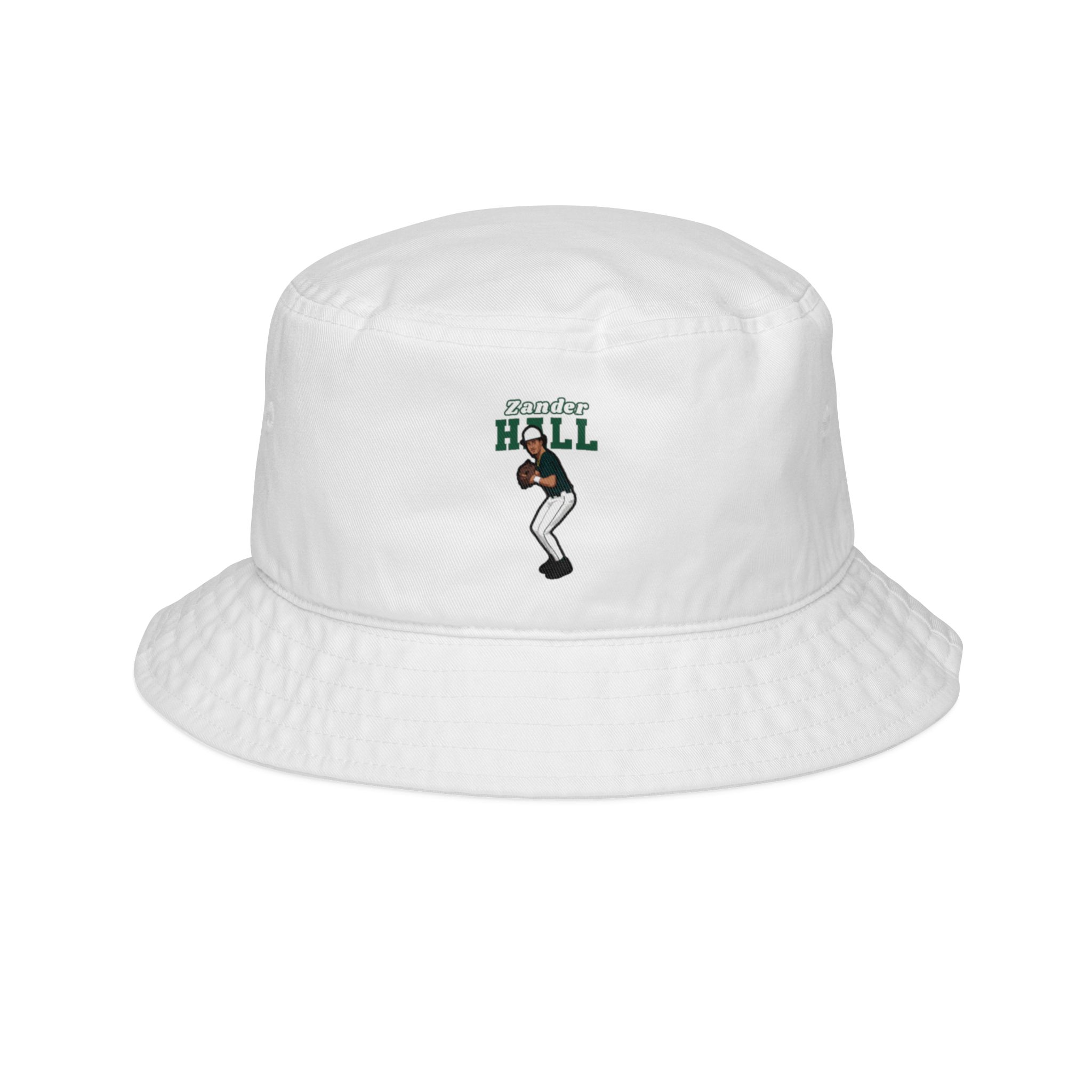 Bucket Hat — character_name_arch in White