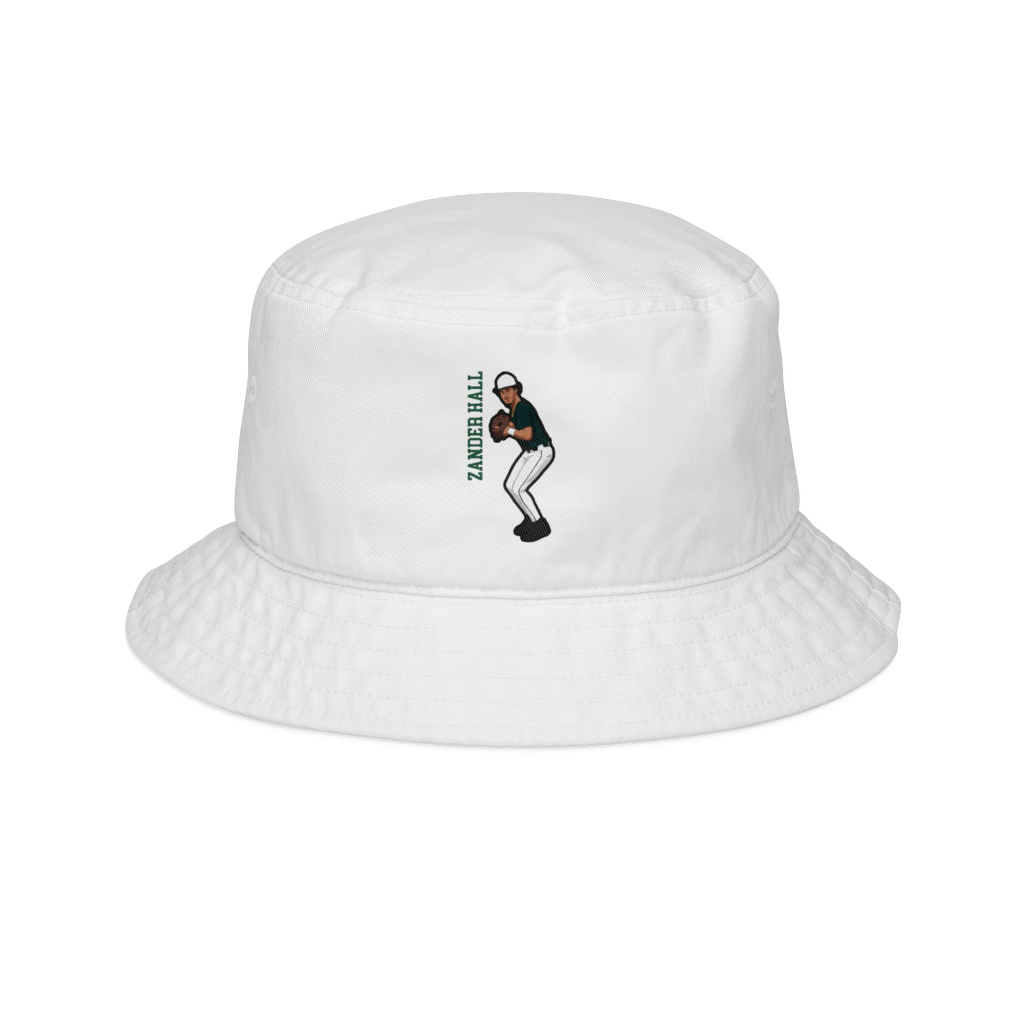 Bucket Hat — character_name_vertical in White