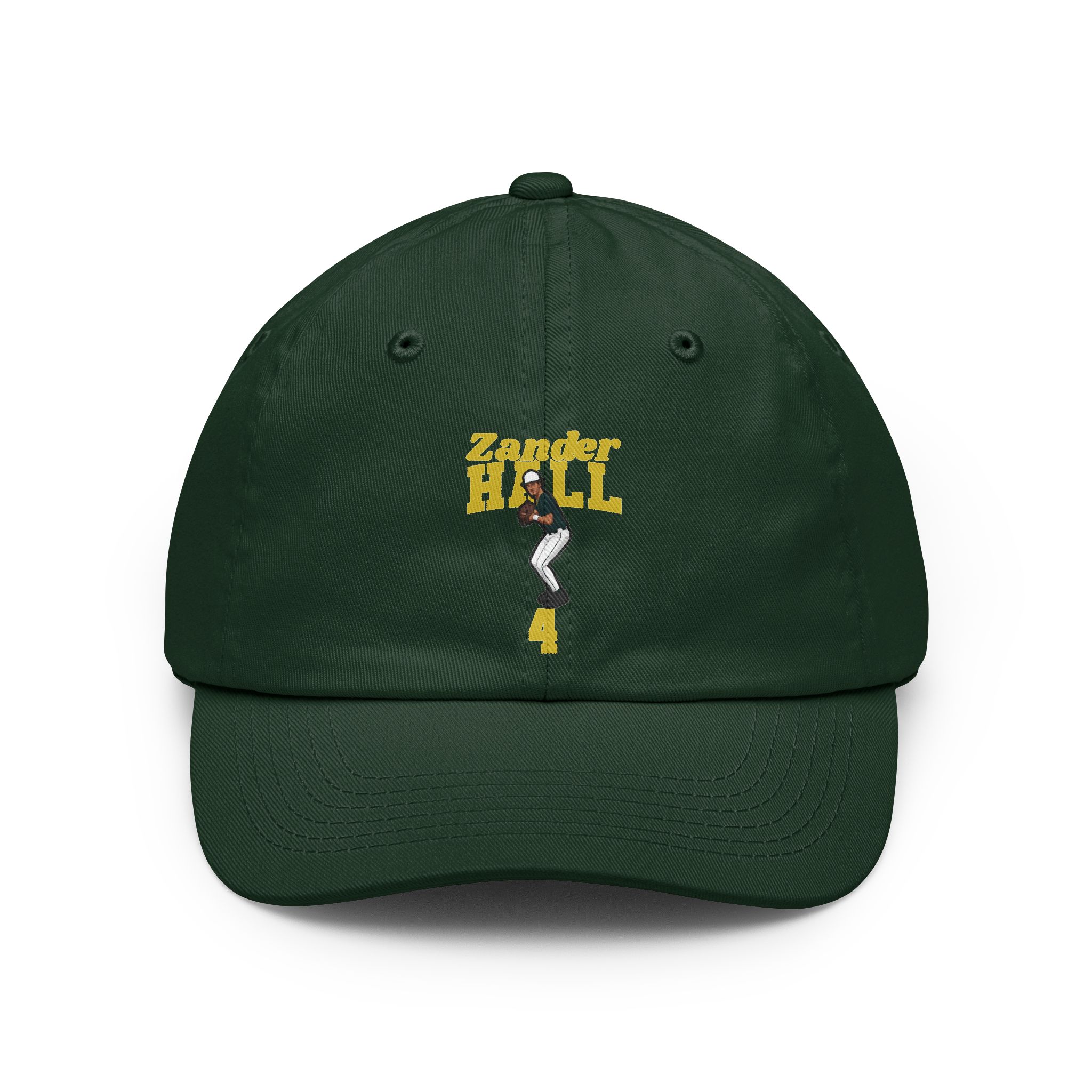 Classic Cap — character_signature_arch in Green