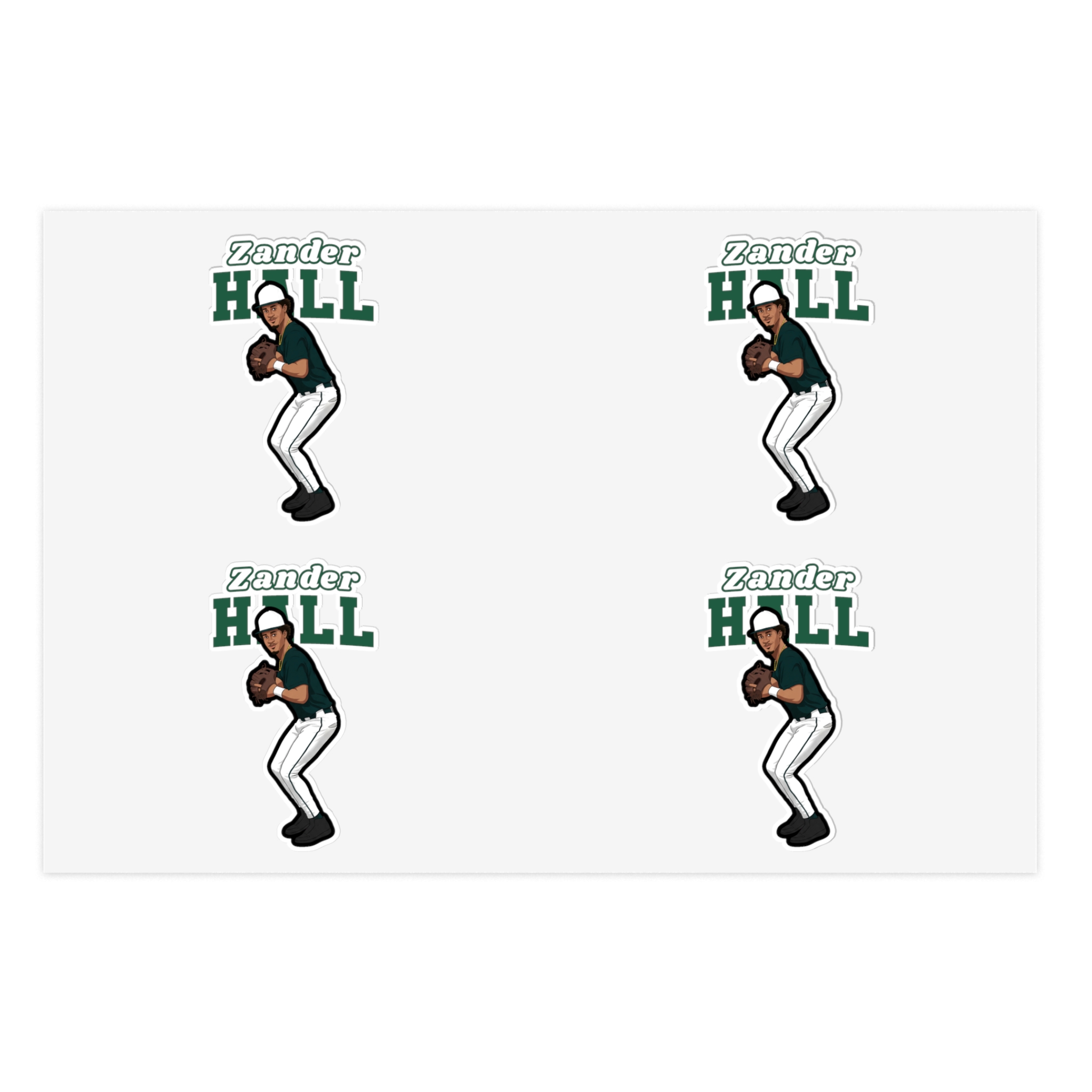 Sticker Sheet — character_name_arch in Classic
