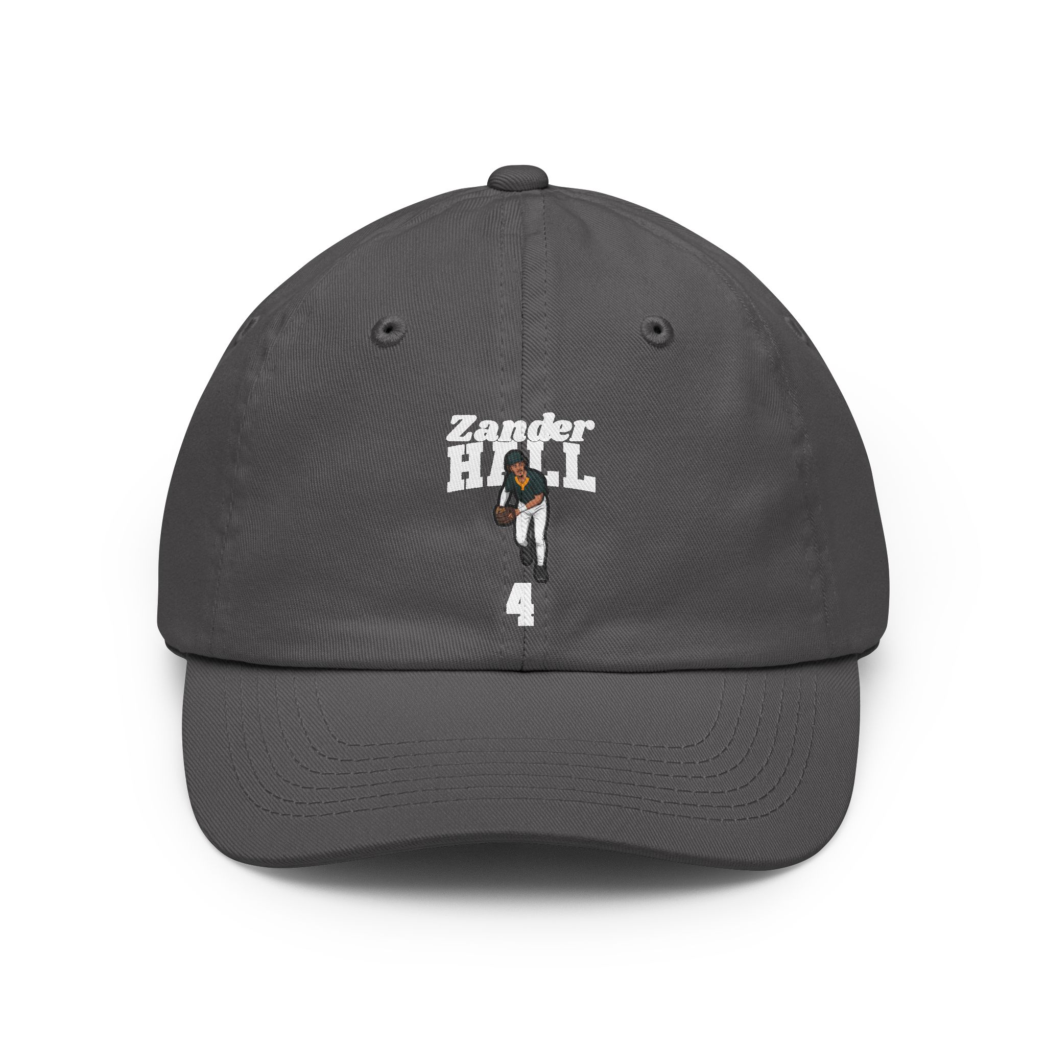 Classic Cap — character_signature_arch in Grey