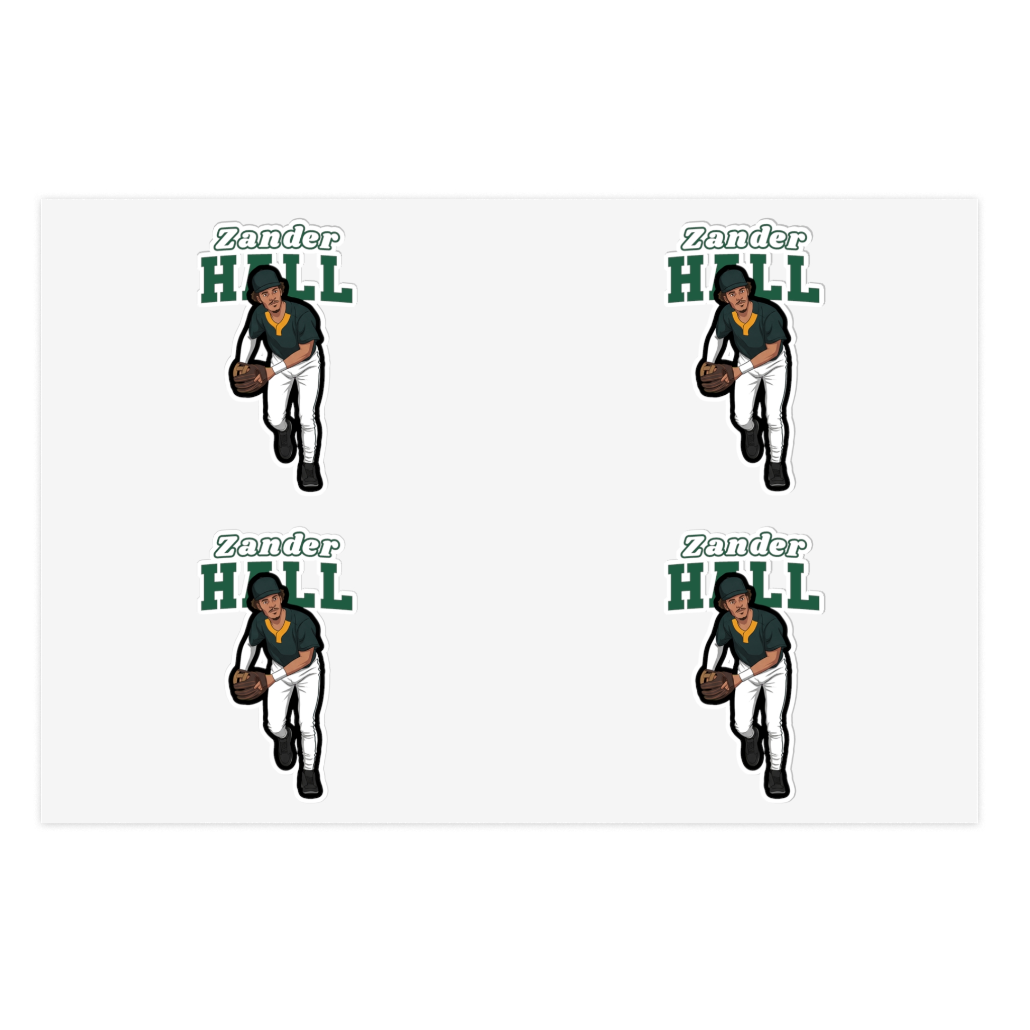 Sticker Sheet — character_name_arch in Classic