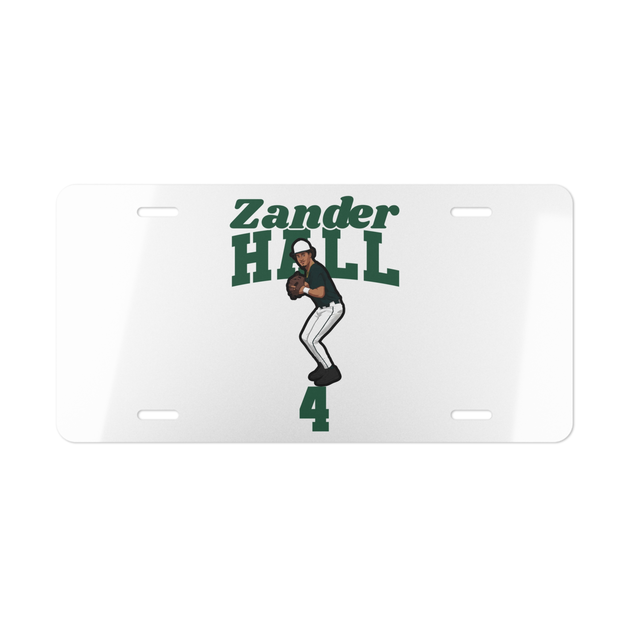 License Plate — character_signature_arch in Classic