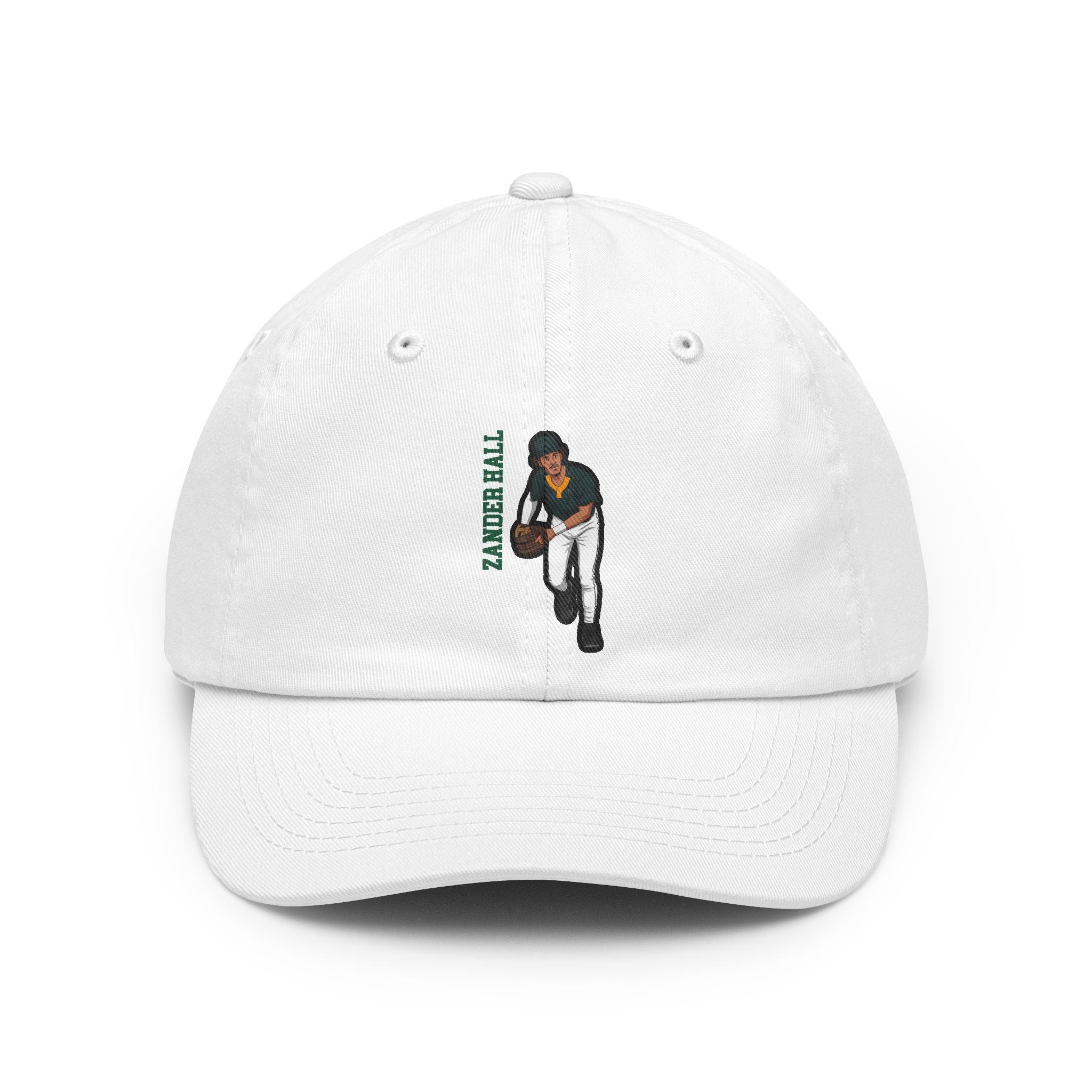 Classic Cap — character_name_vertical in White