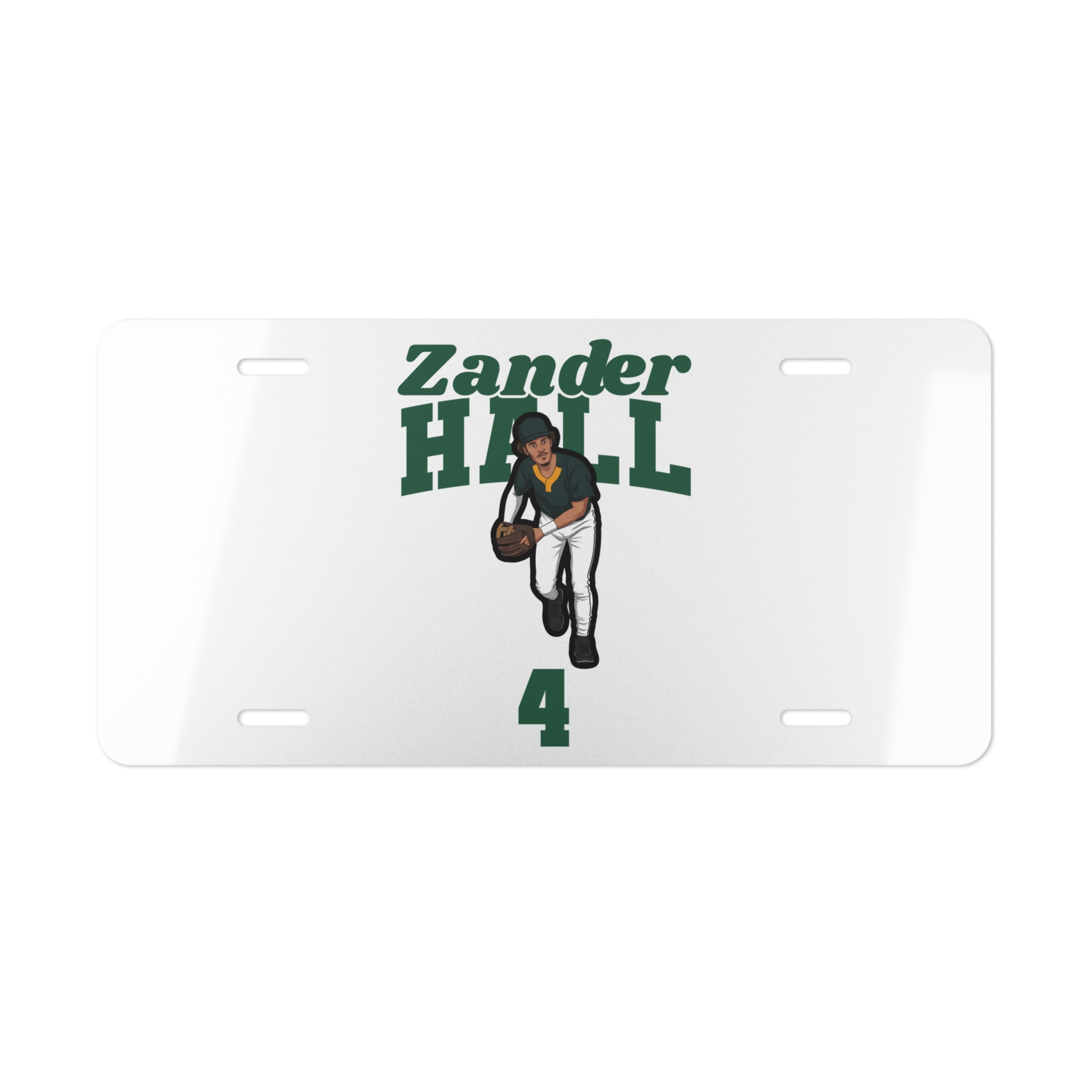 License Plate — character_signature_arch in Classic