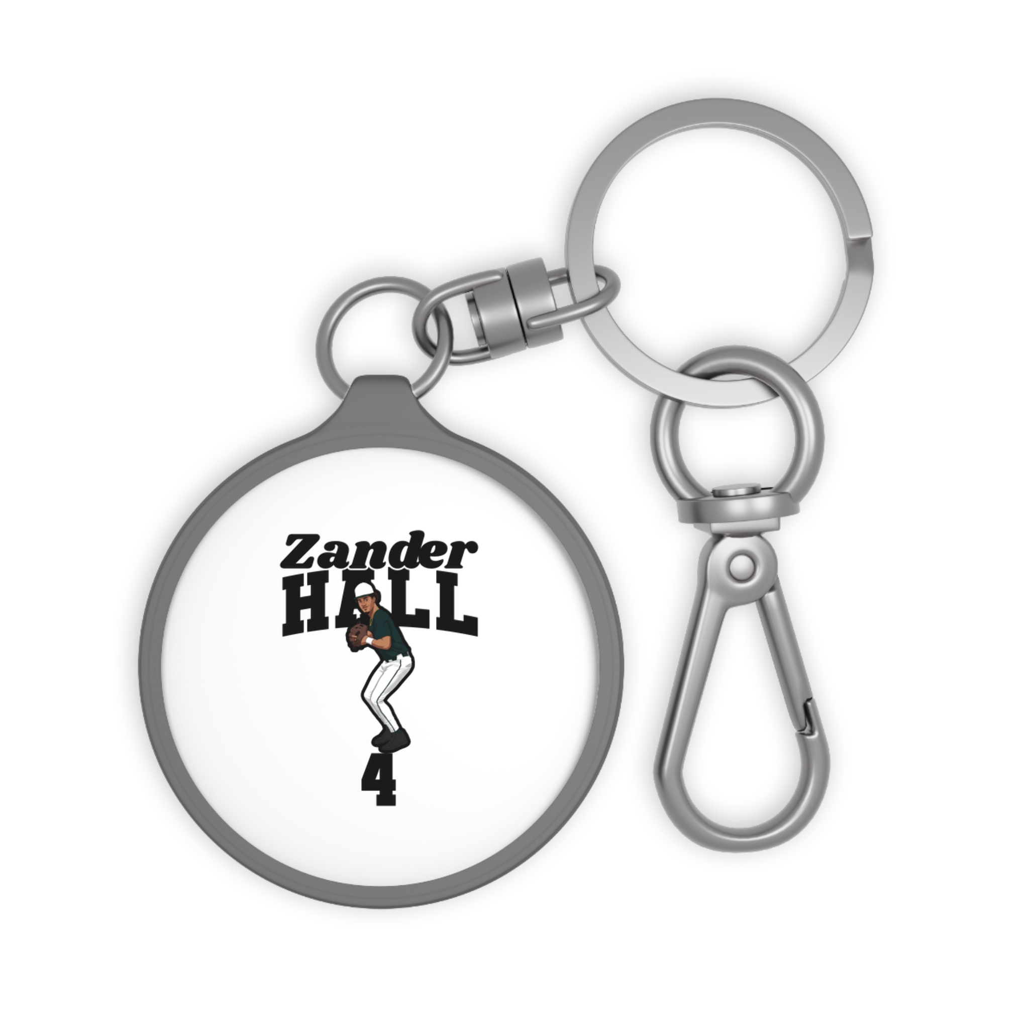 Keychain — character_signature_arch in Grey