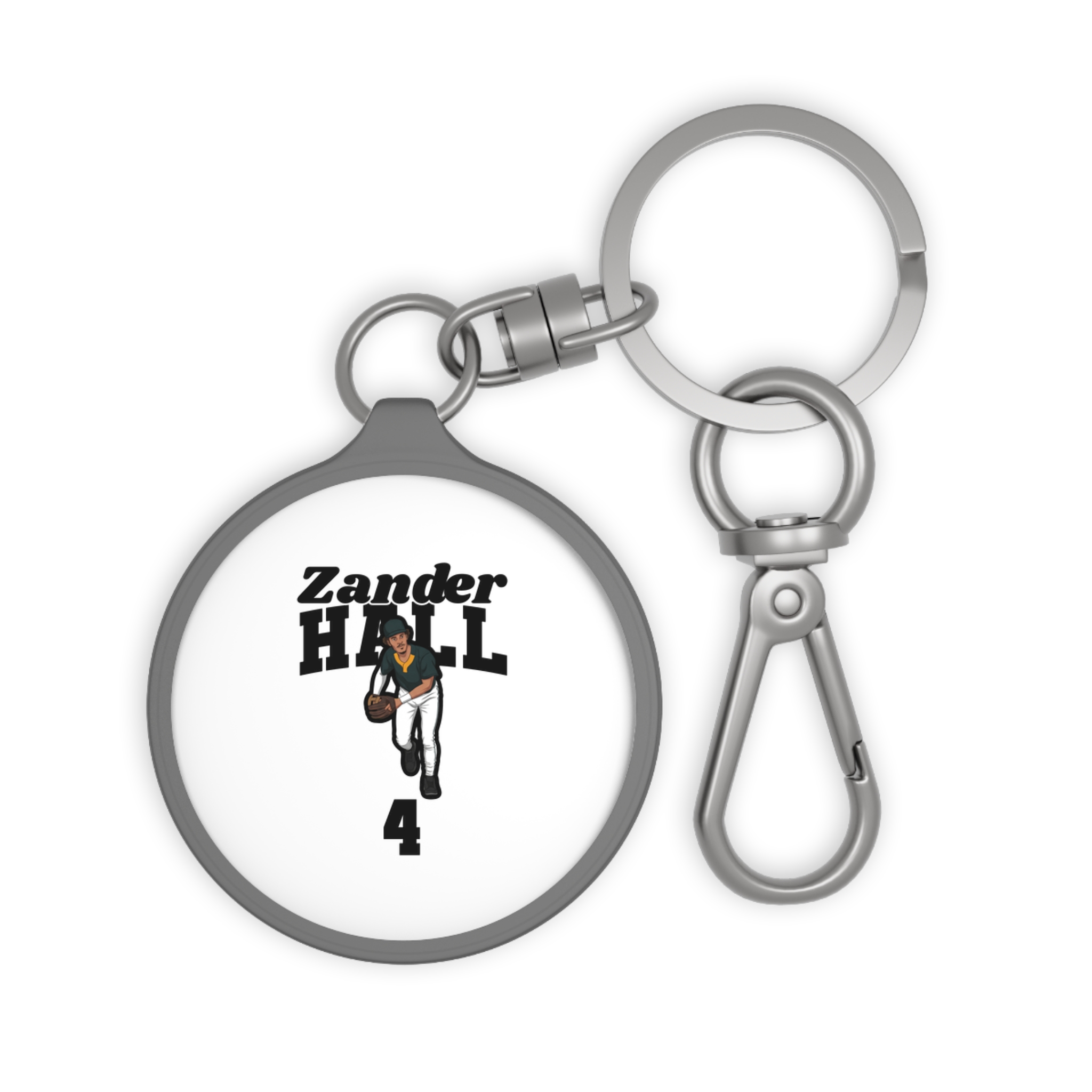 Keychain — character_signature_arch in Grey