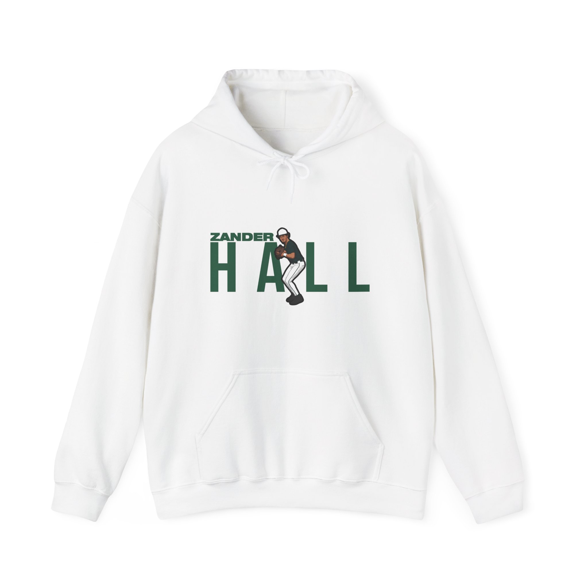 Hoodie — character_player_name in White
