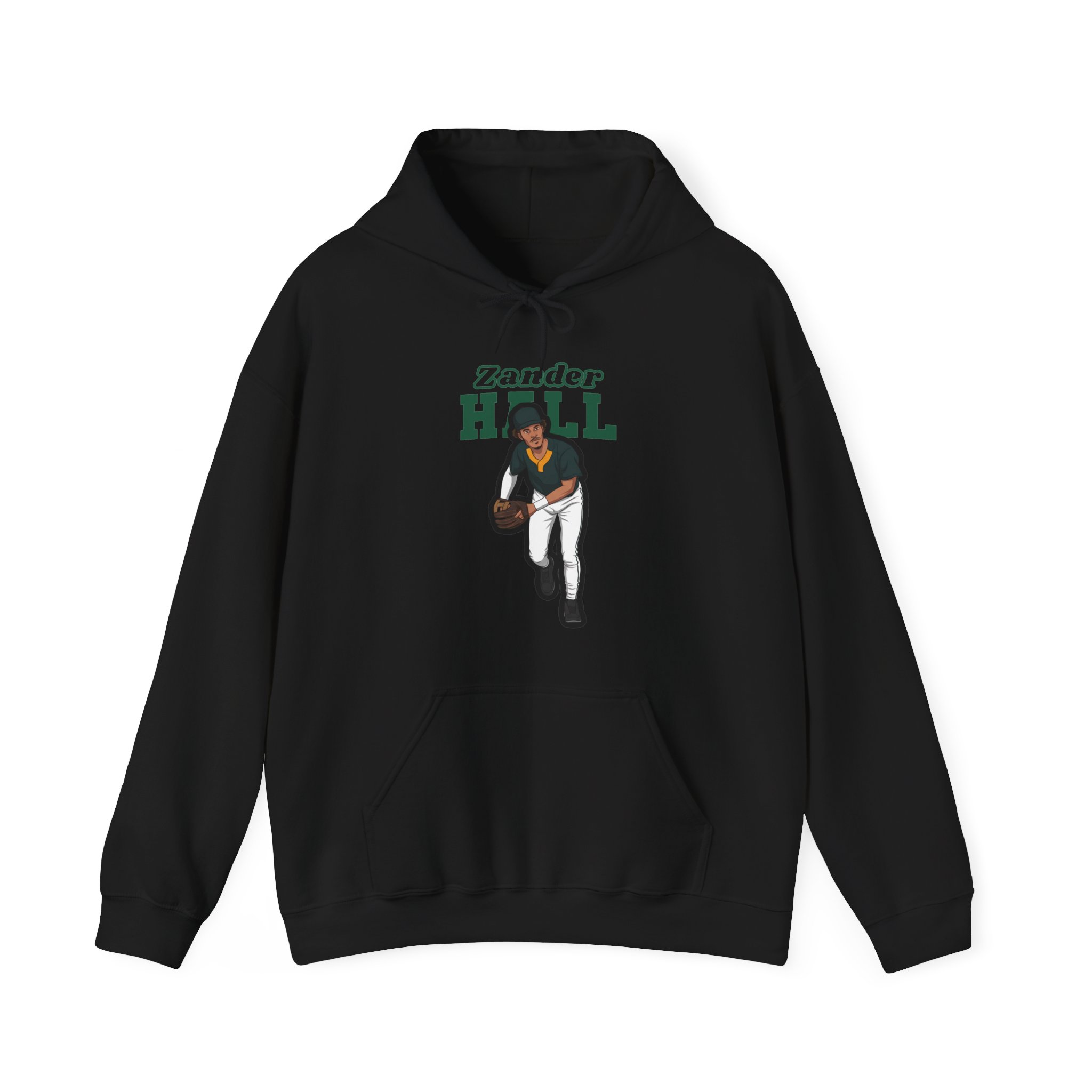 Hoodie — character_name_arch in Black