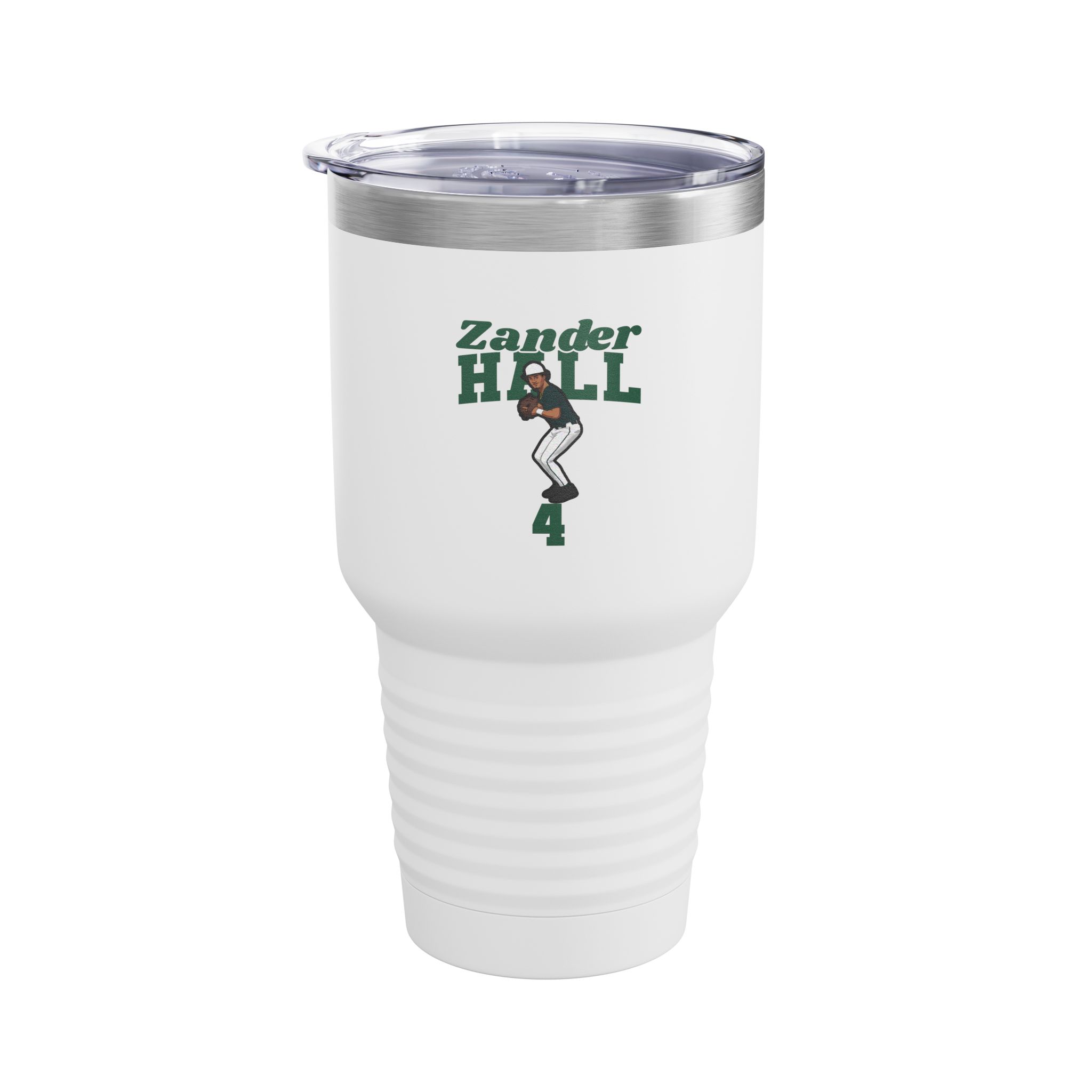 30oz Tumbler — character_signature_arch in White