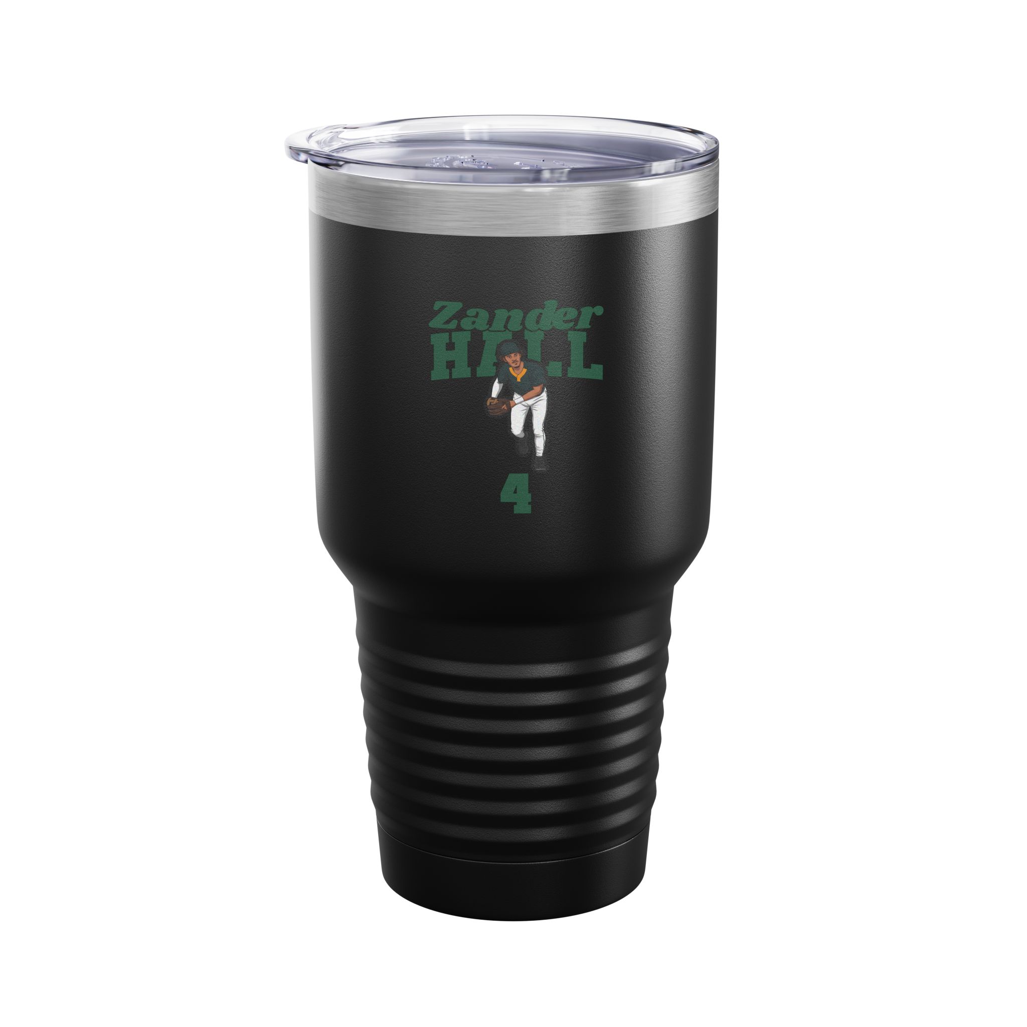 30oz Tumbler — character_signature_arch in Black