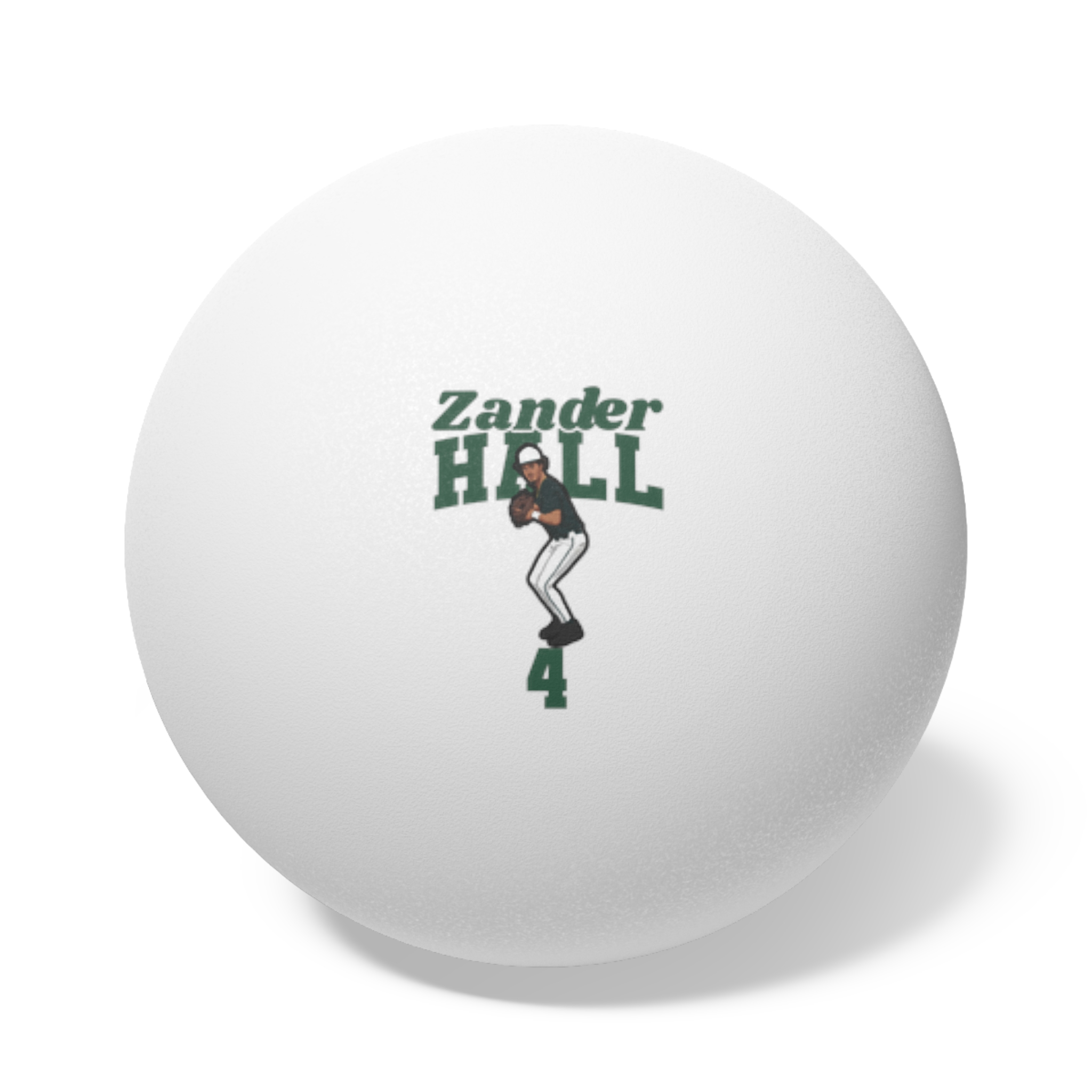 Ping Pong Balls, 6 pcs — character_signature_arch in White