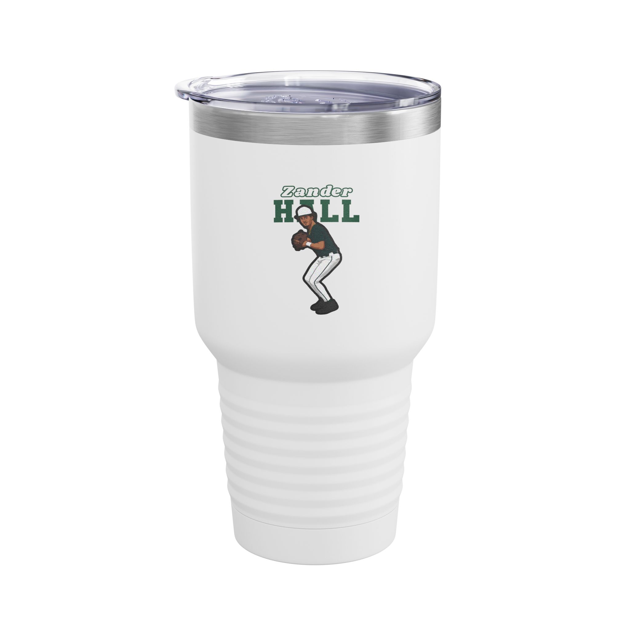30oz Tumbler — character_name_arch in White