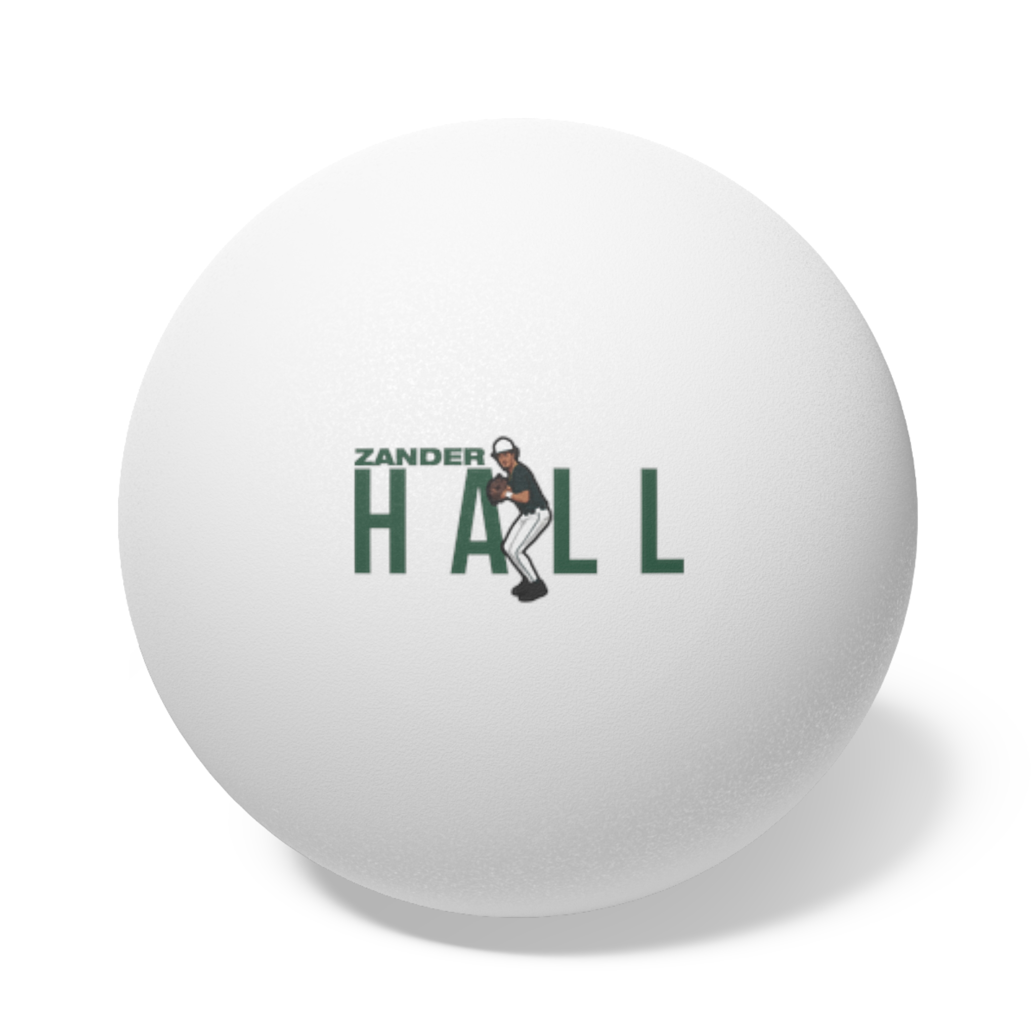 Ping Pong Balls, 6 pcs — character_player_name in White