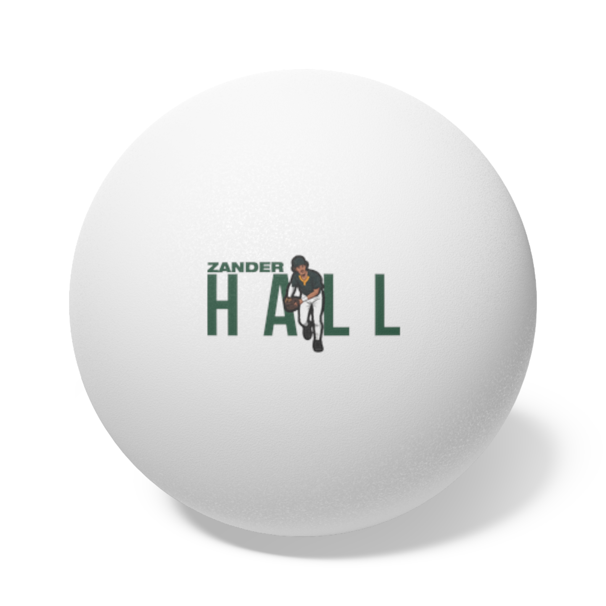 Ping Pong Balls, 6 pcs — character_player_name in White