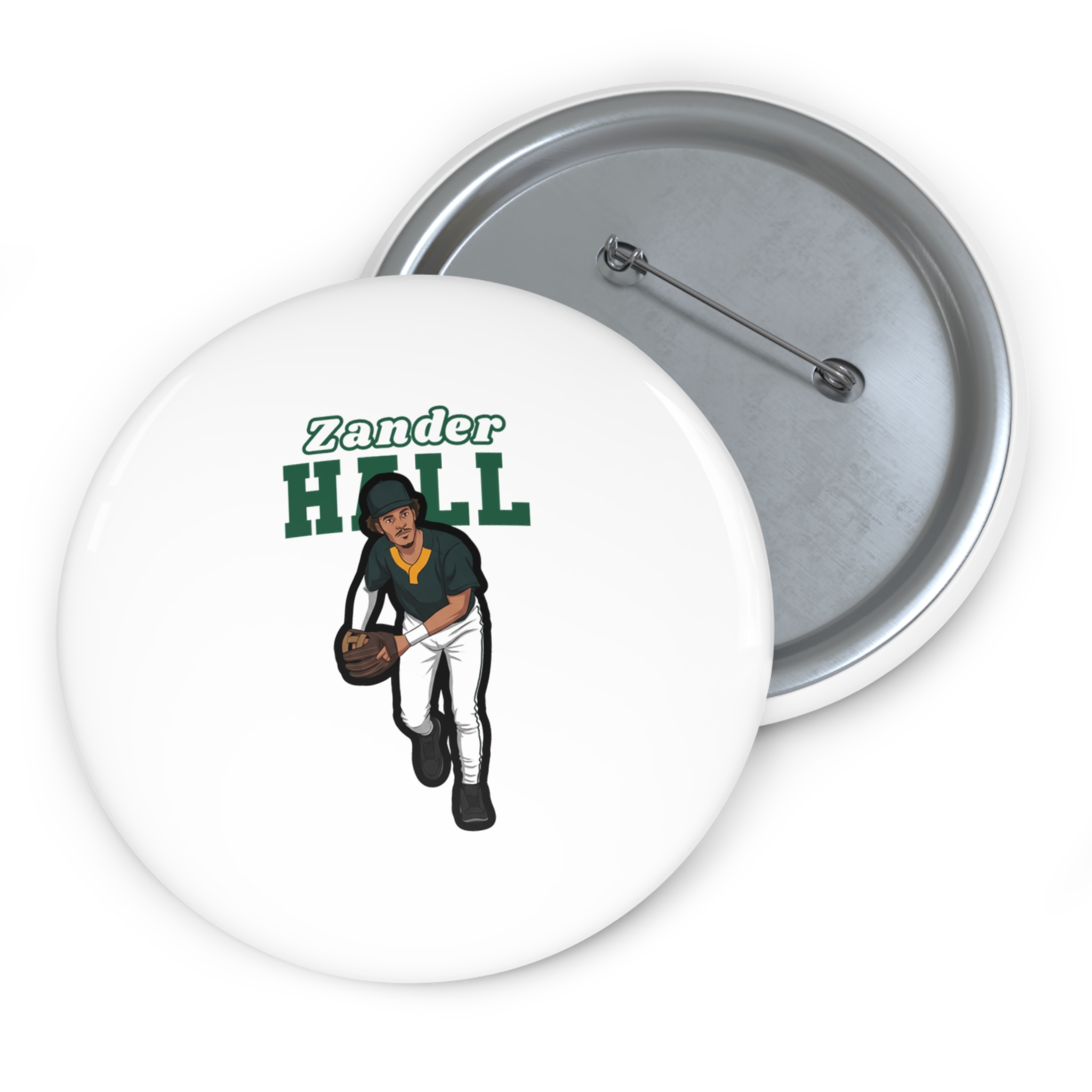 Game Day Pin — character_name_arch in Classic