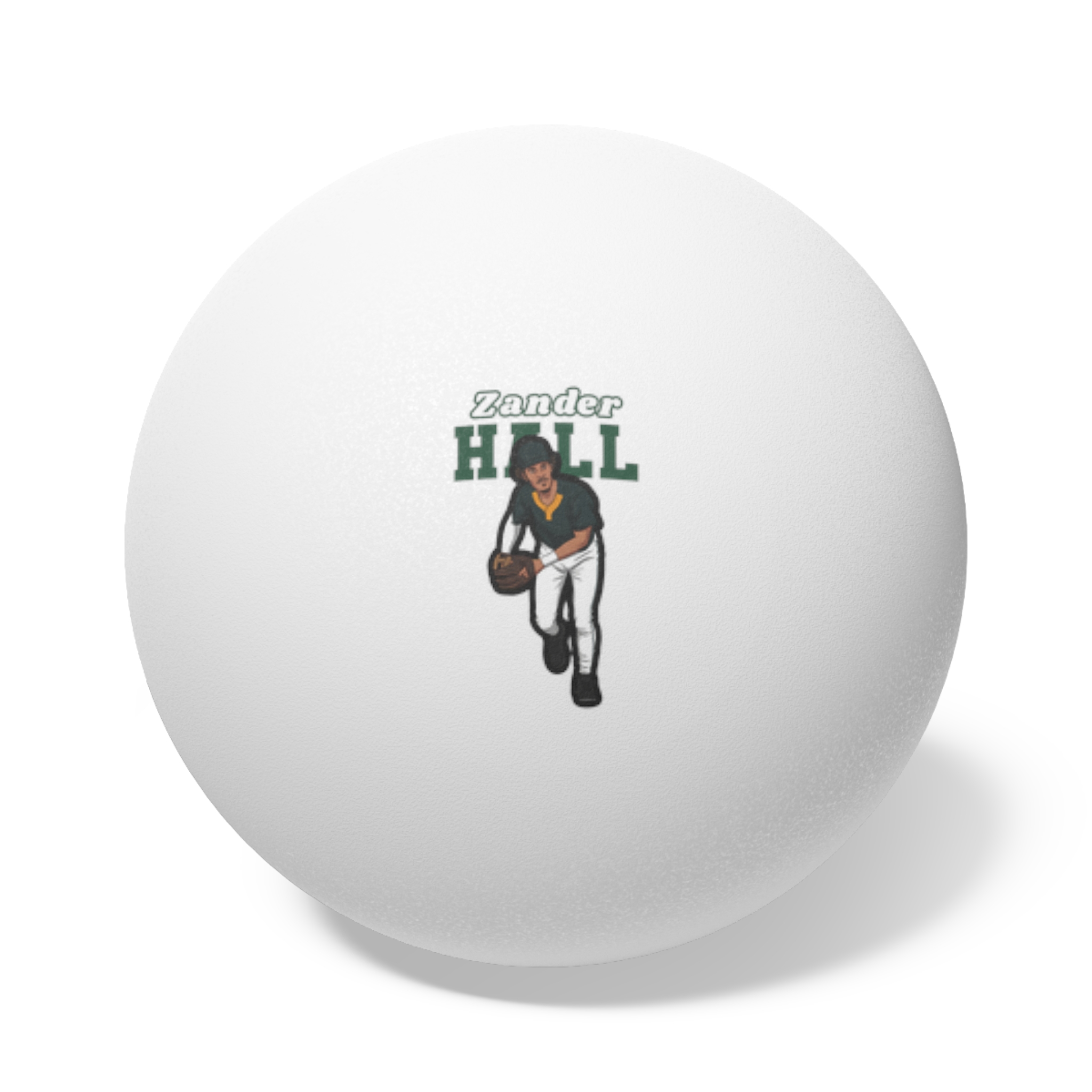 Ping Pong Balls, 6 pcs — character_name_arch in White