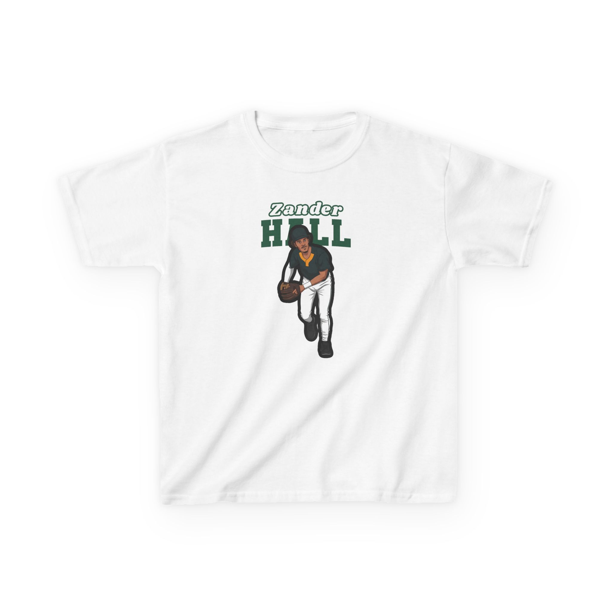 Youth Tee — character_name_arch in White
