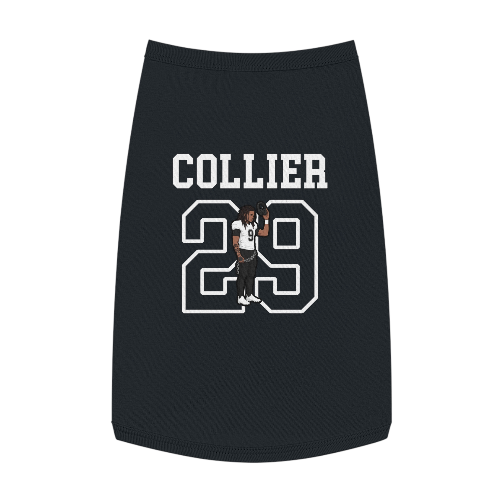 Pet Tank Top — character_shirsey in Black