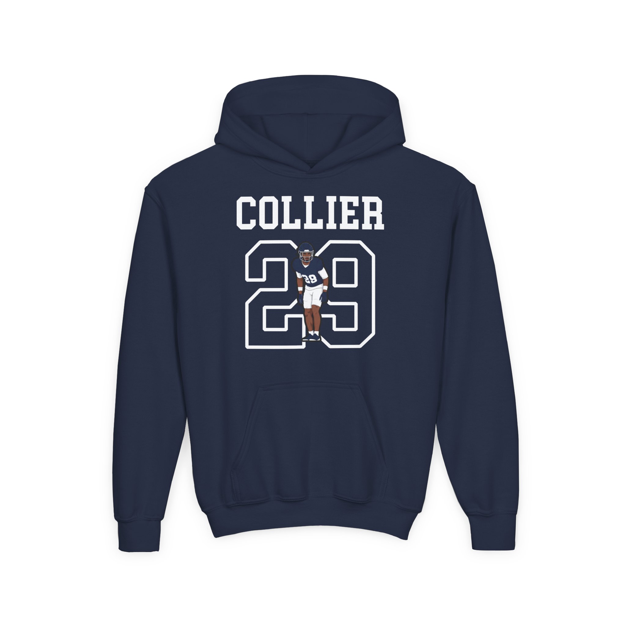 Youth Hoodie — character_shirsey in Navy