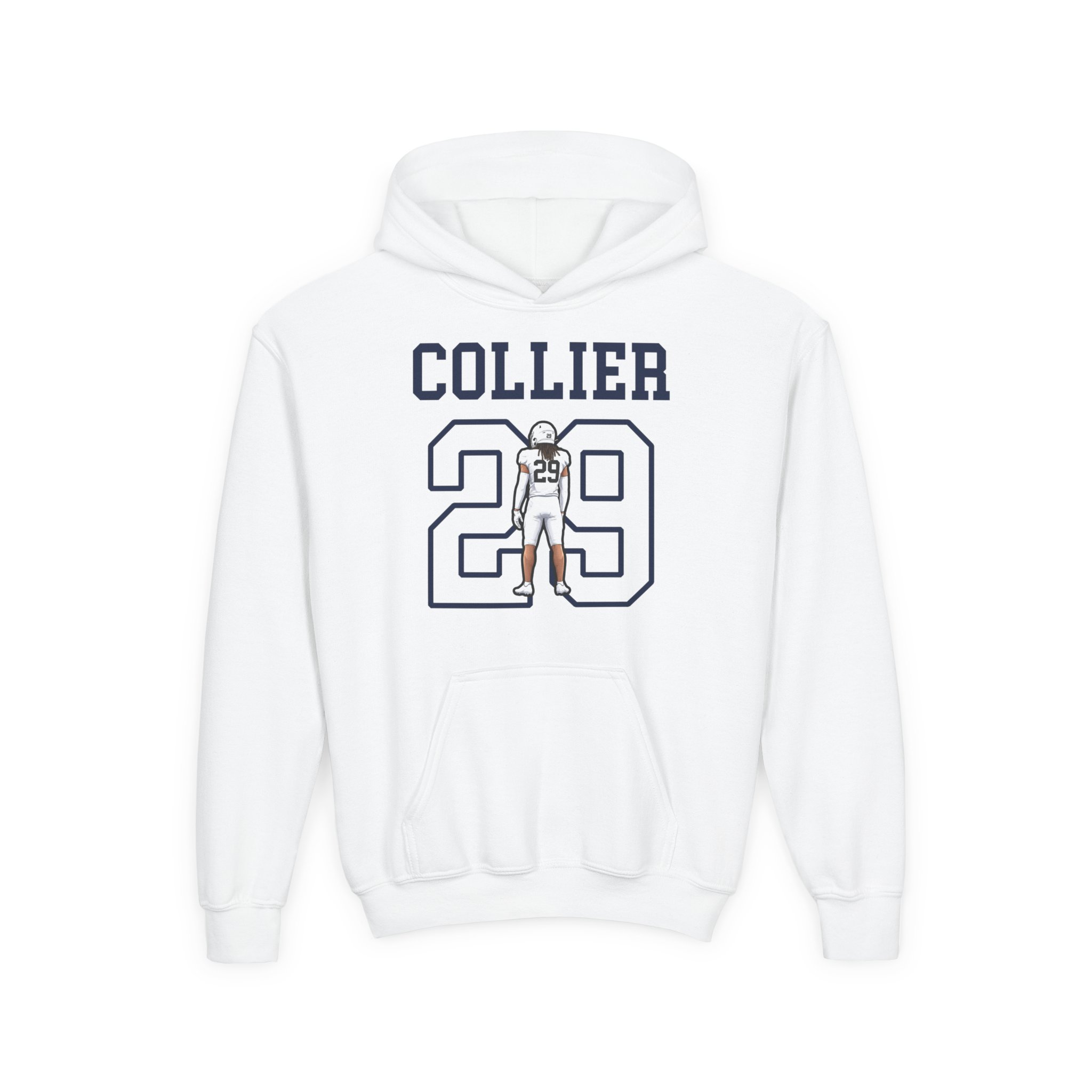 Youth Hoodie — character_shirsey in White