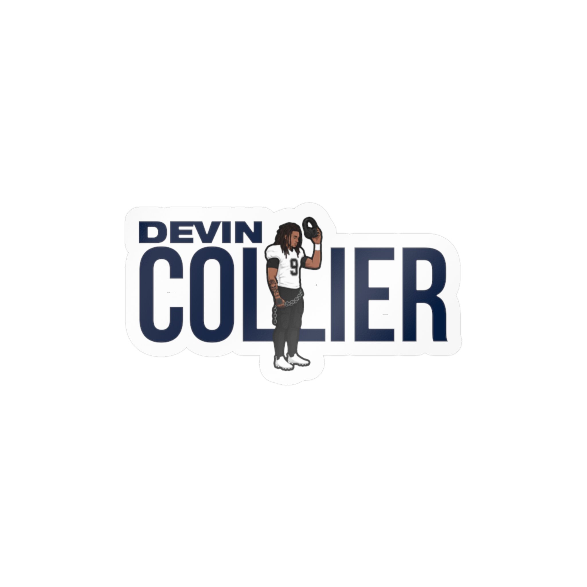 Vinyl Sticker — character_player_name in Classic