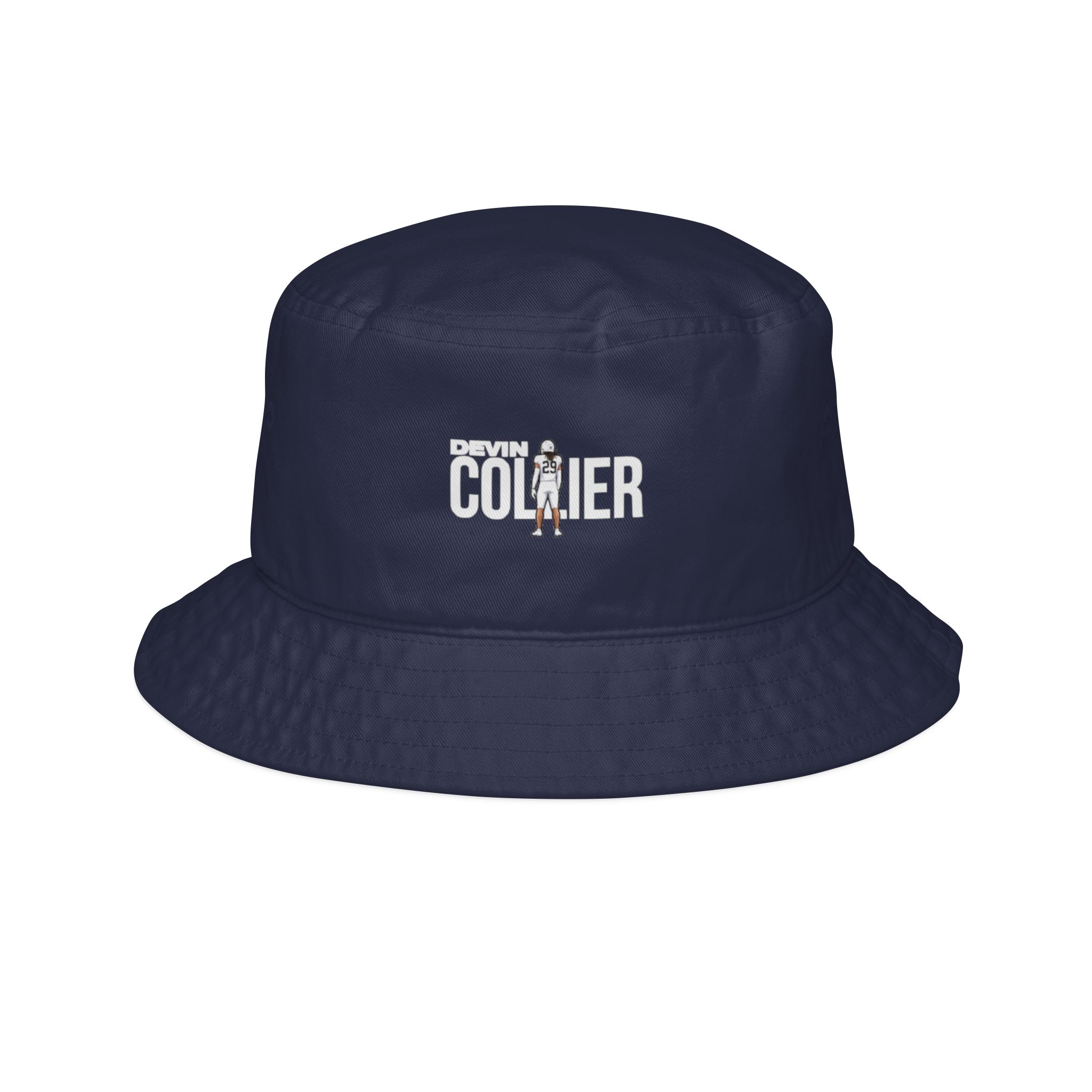 Bucket Hat — character_player_name in Navy