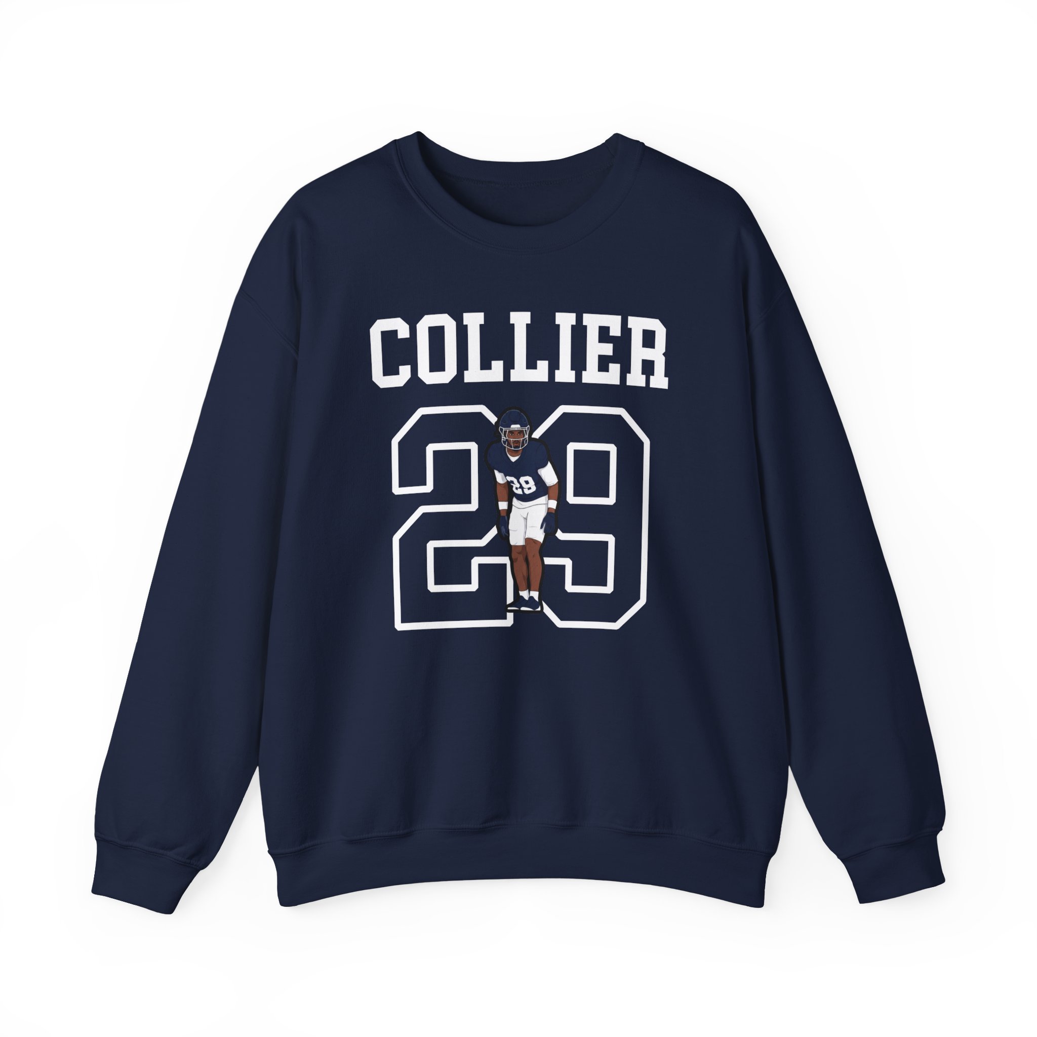 Crewneck Sweatshirt — character_shirsey in Navy