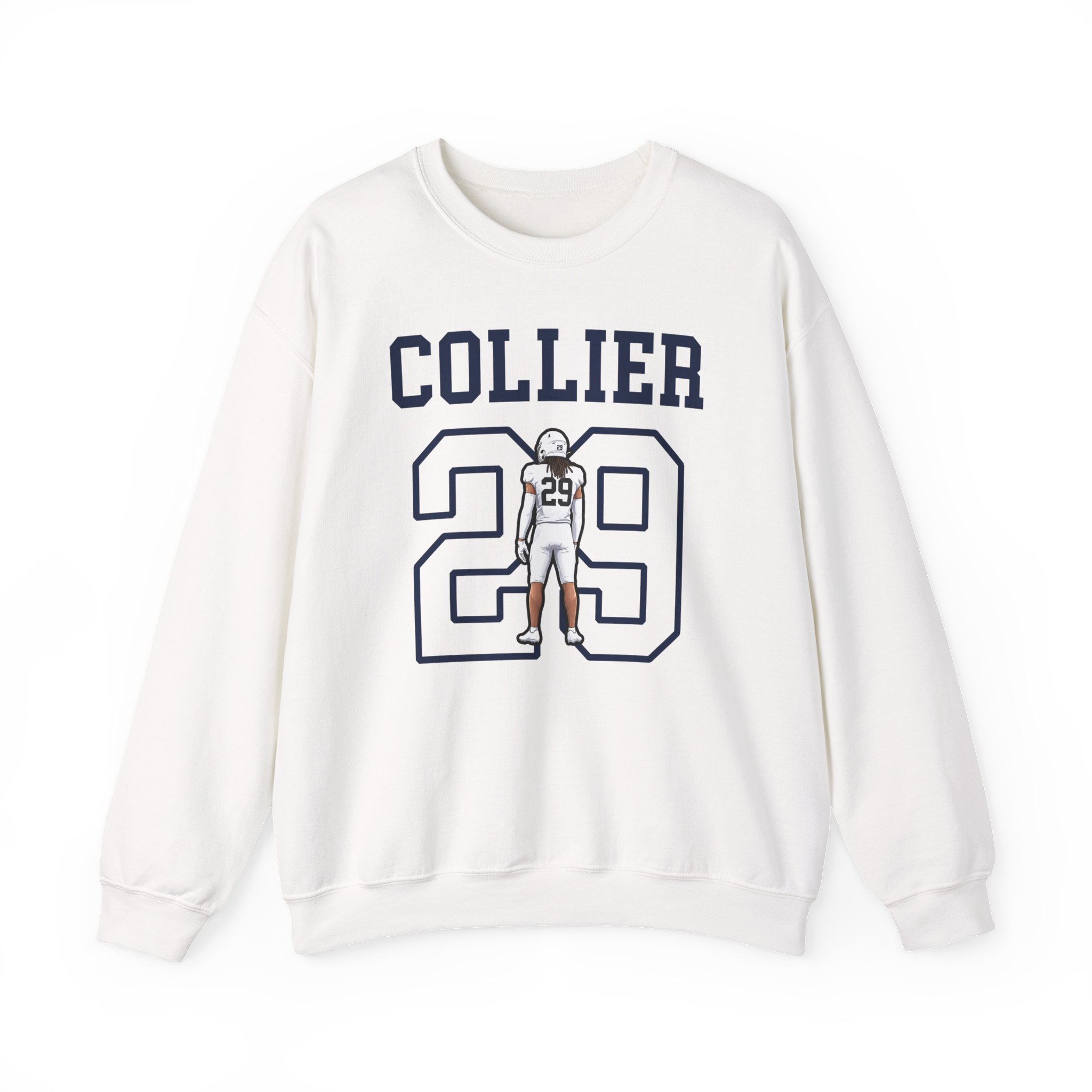Crewneck Sweatshirt — character_shirsey in White