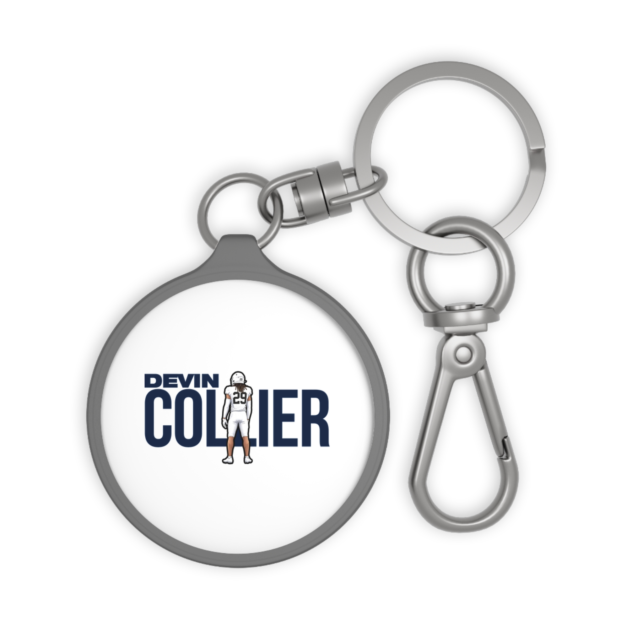 Keychain — character_player_name in Grey