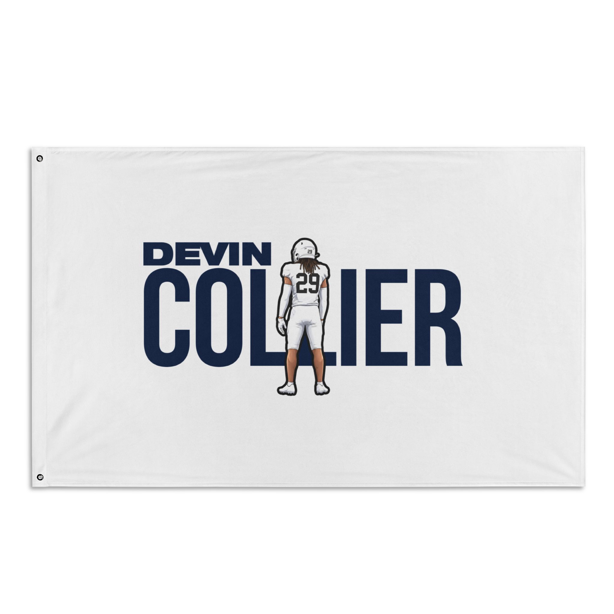 Flag (35 × 56 in) — character_player_name in Classic
