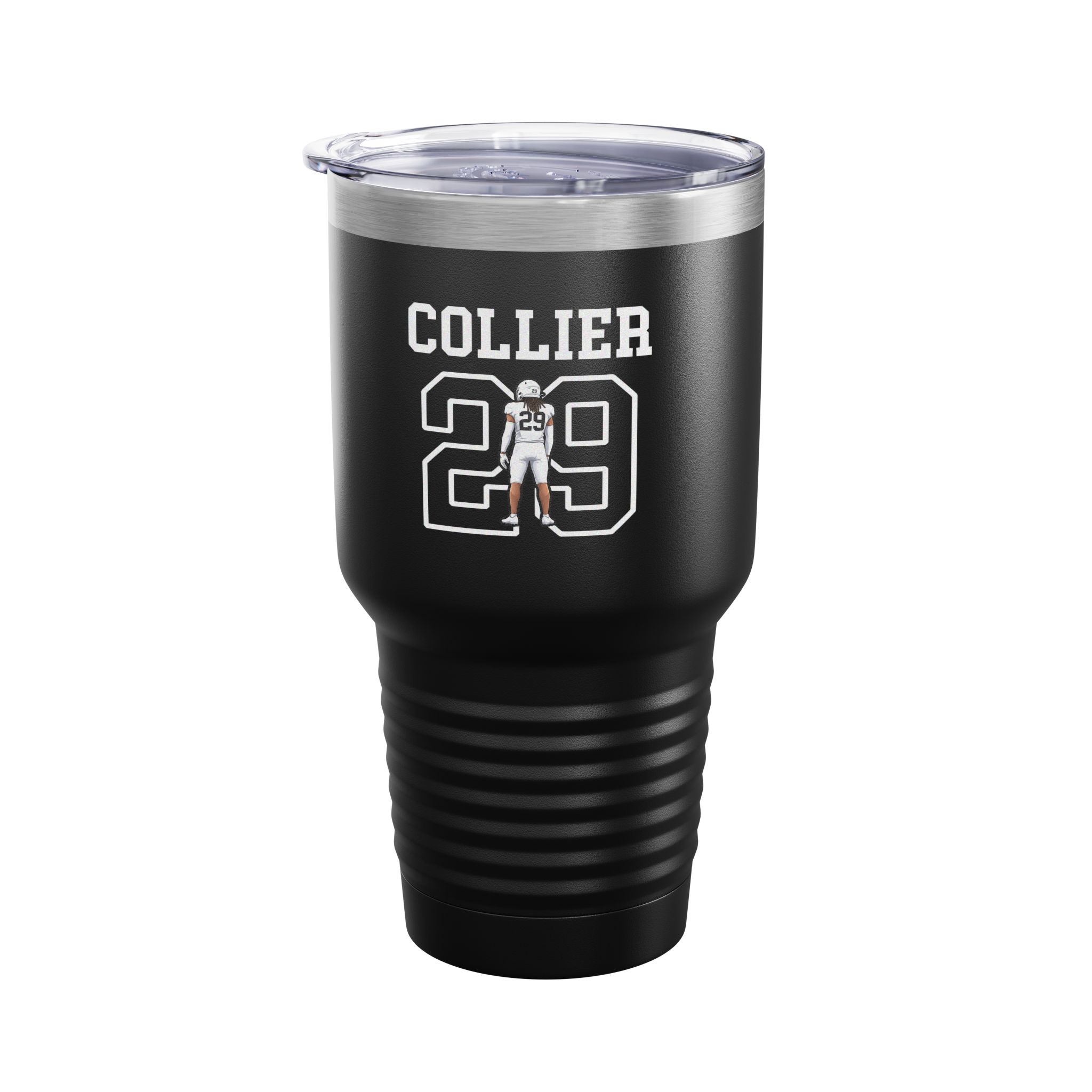 30oz Tumbler — character_shirsey in Black
