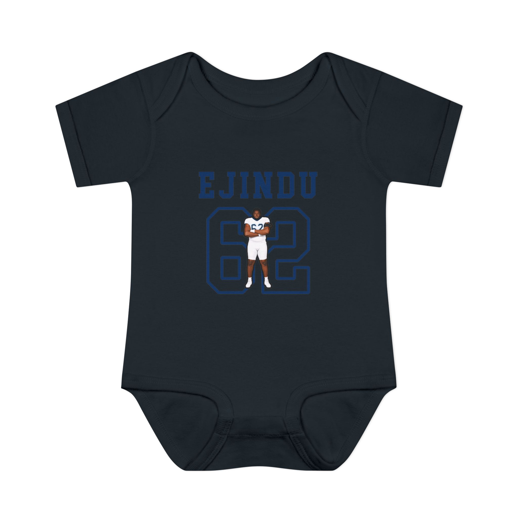 Baby Onesie — character_shirsey in Black