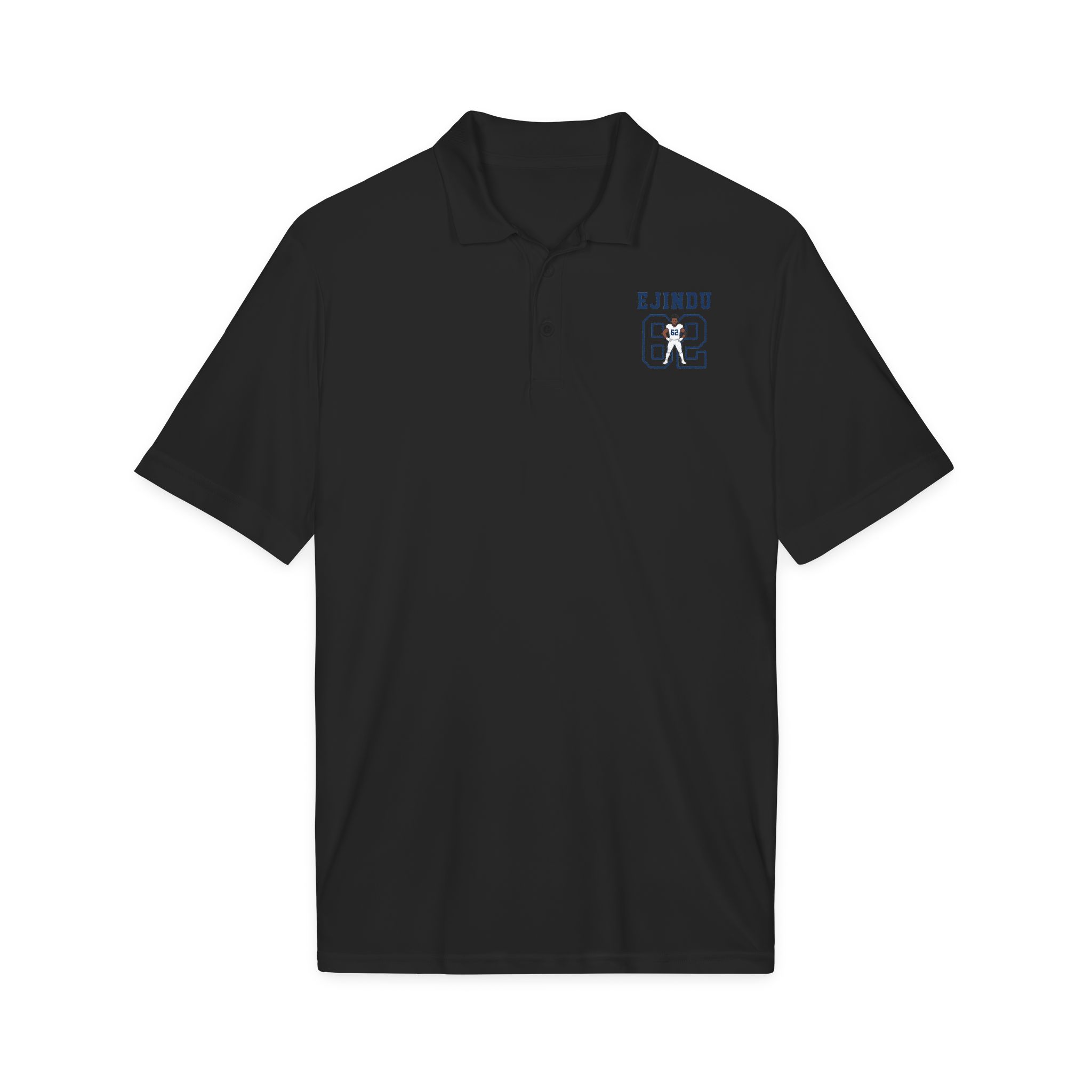 Polo — character_shirsey in Black
