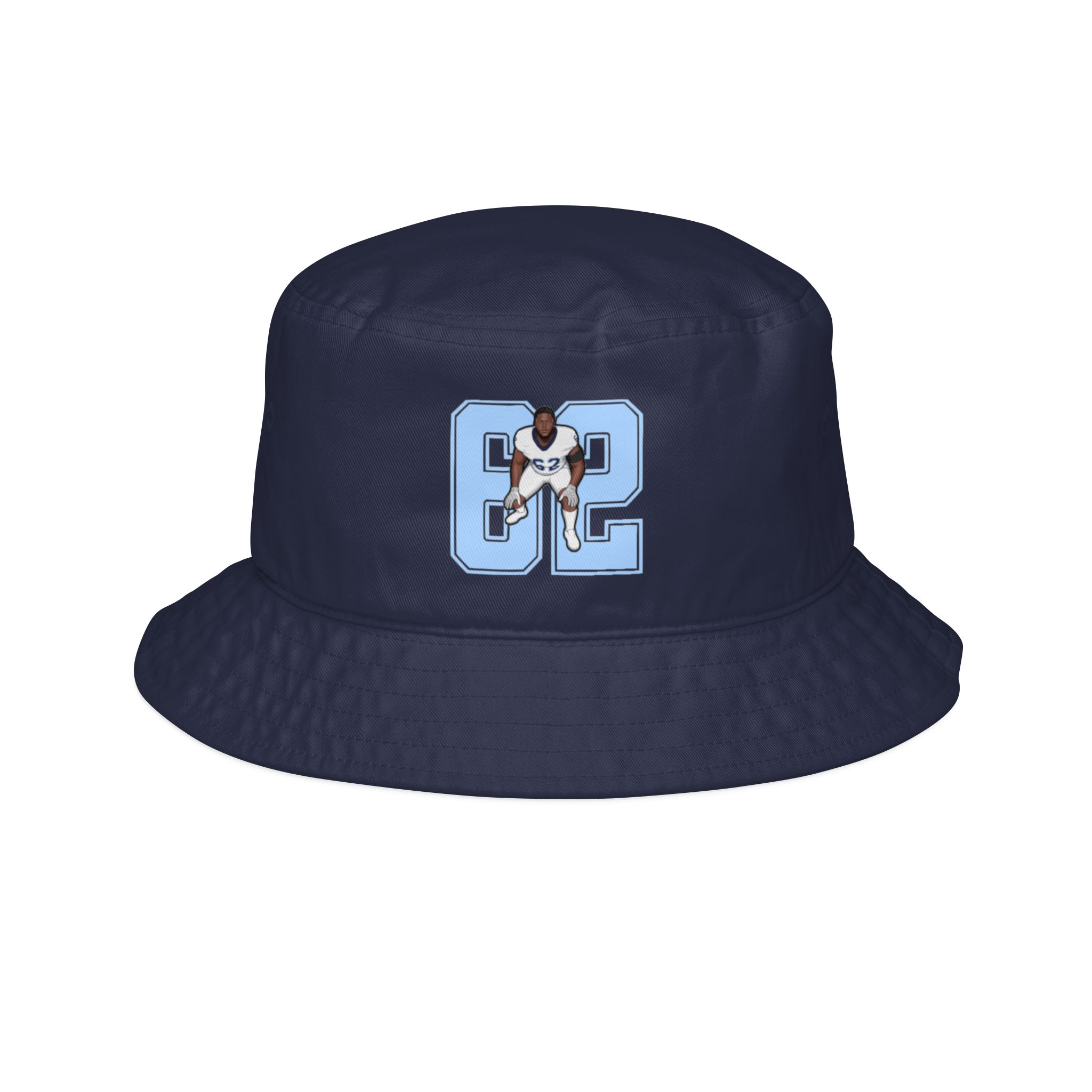 Bucket Hat — character_number in Navy