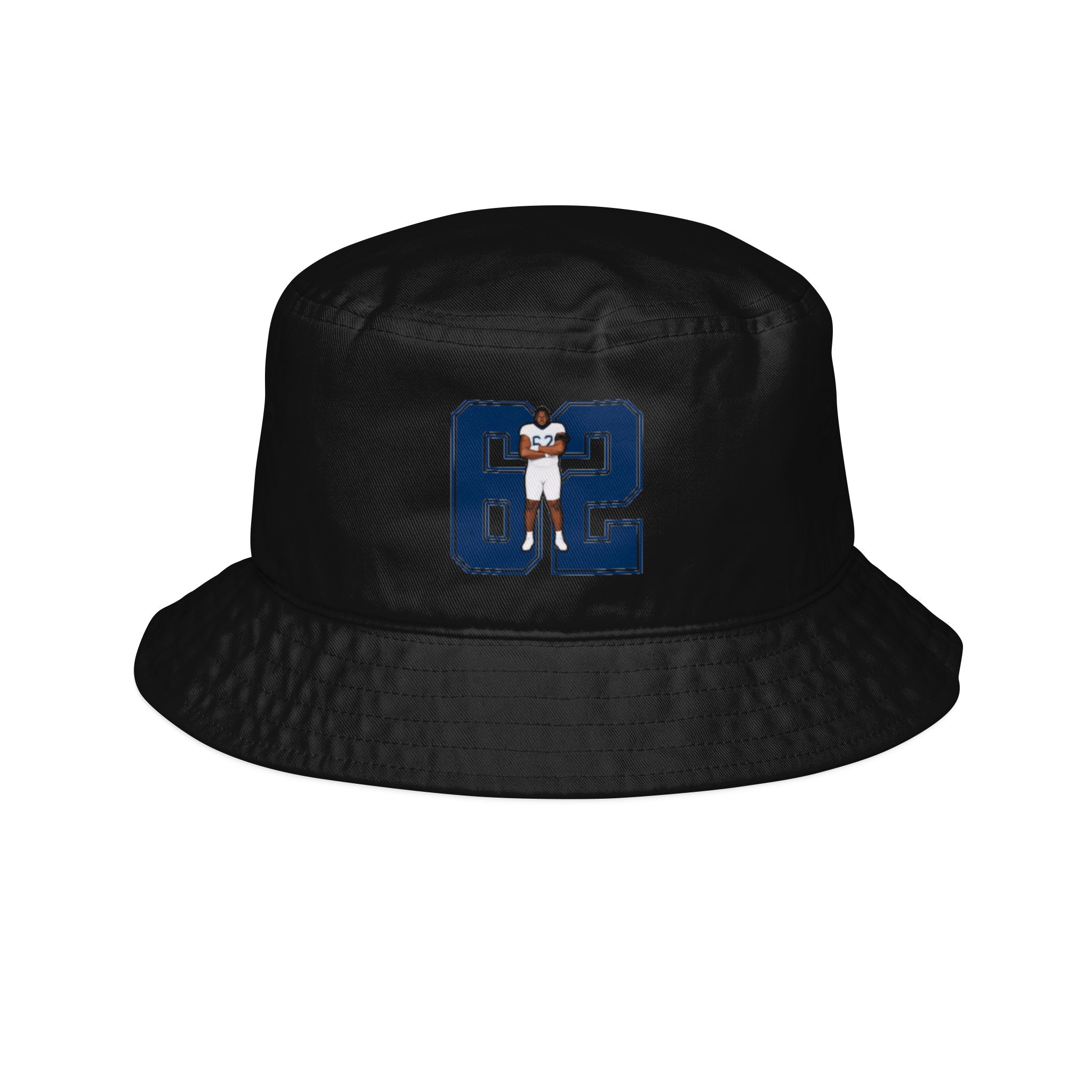 Bucket Hat — character_number in Black