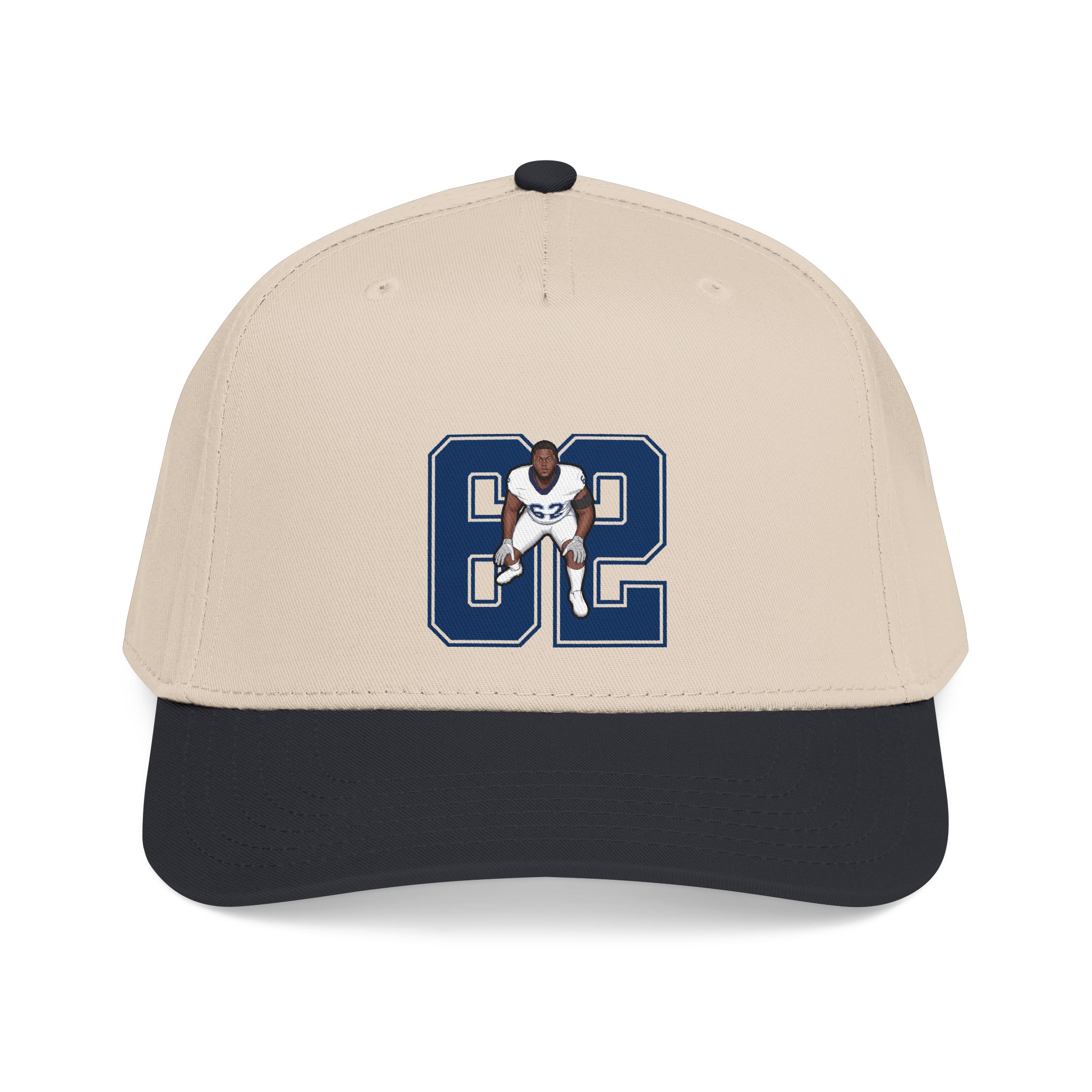 Baseball Cap — character_number in Black / Natural