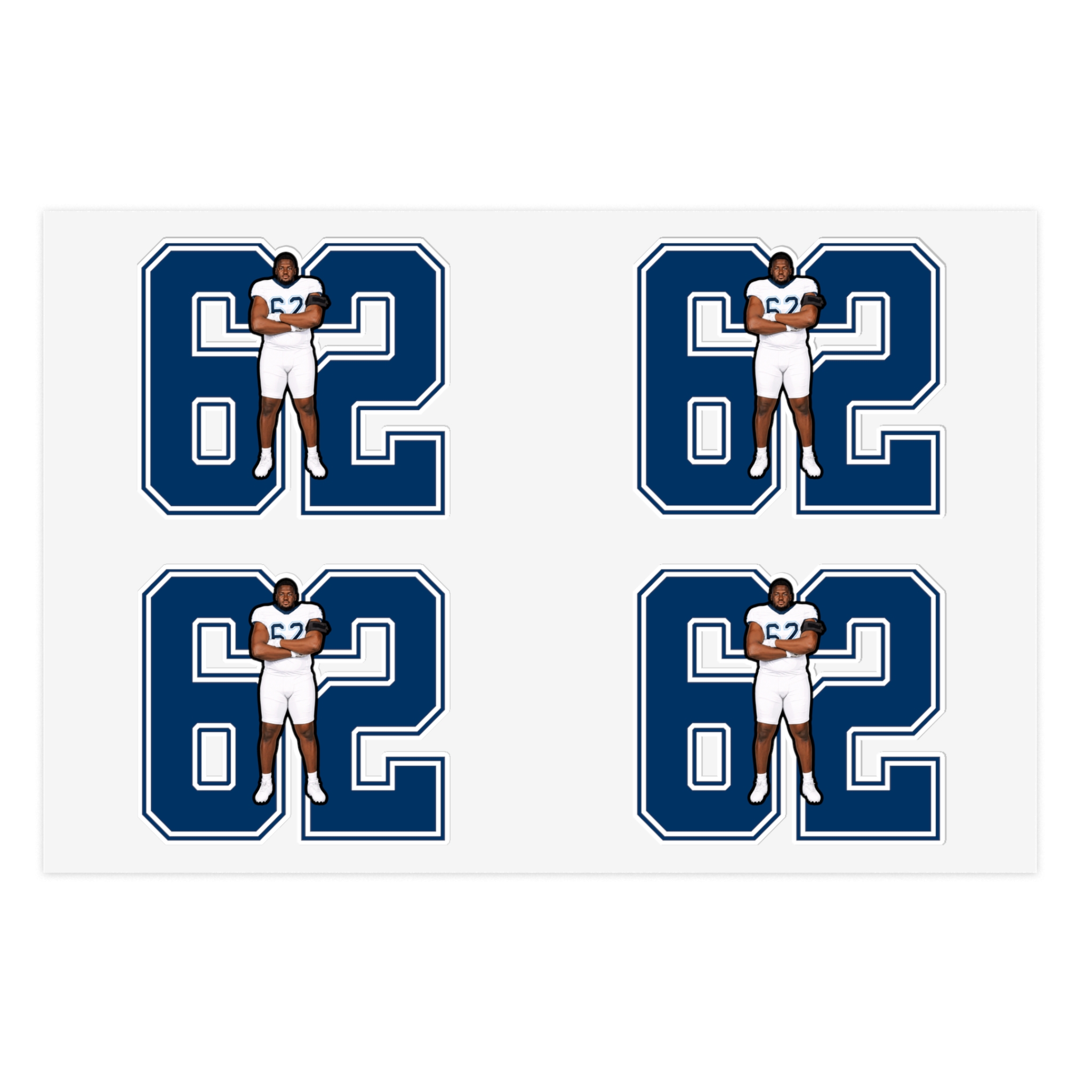 Sticker Sheet — character_number in Classic