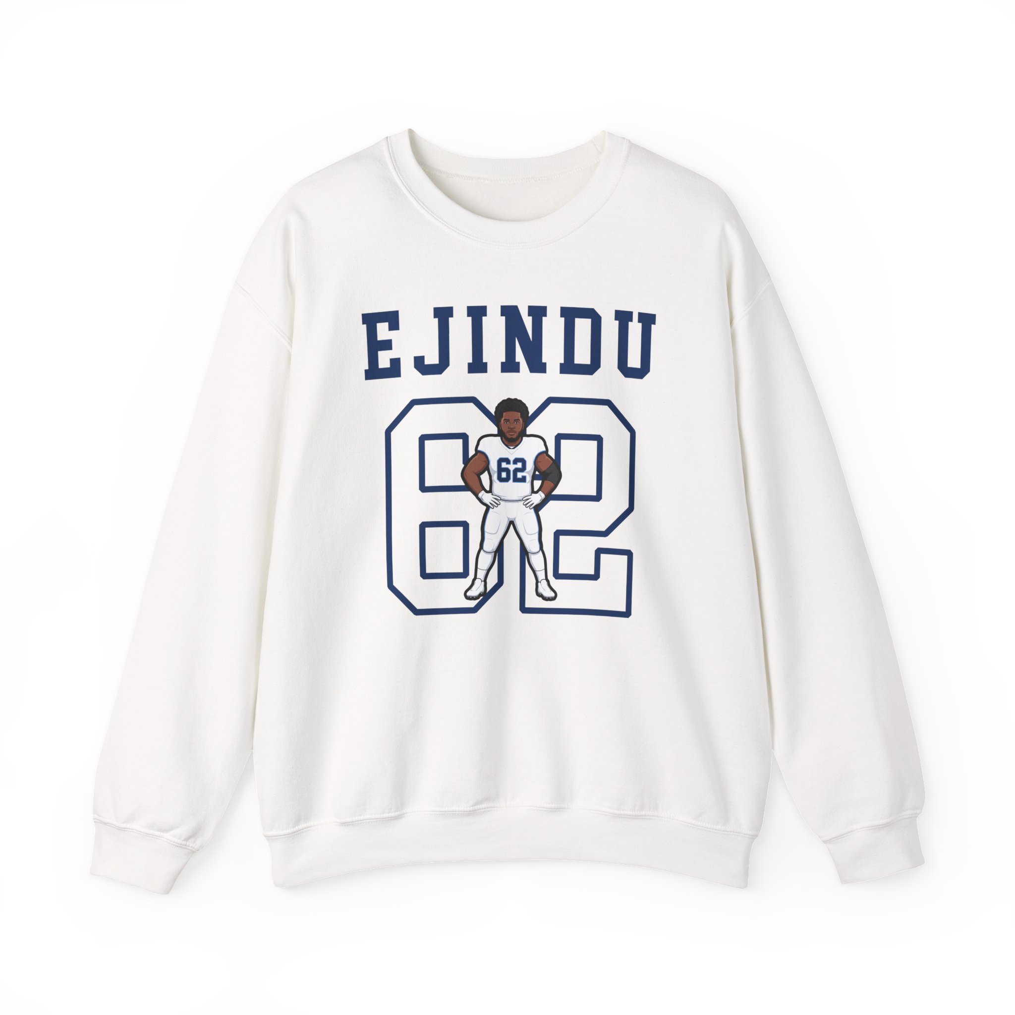 Crewneck Sweatshirt — character_shirsey in White