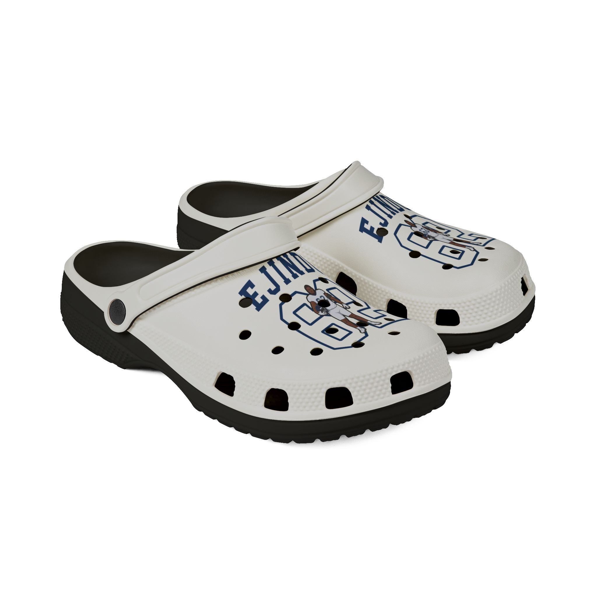 Rubber Clogs — character_shirsey in Black